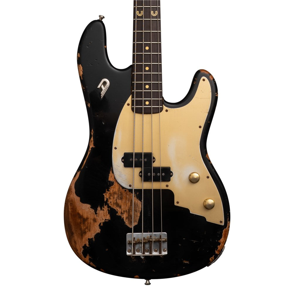 Duesenberg Alliance Series Chris Chaney Bass - Black Distressed Limited