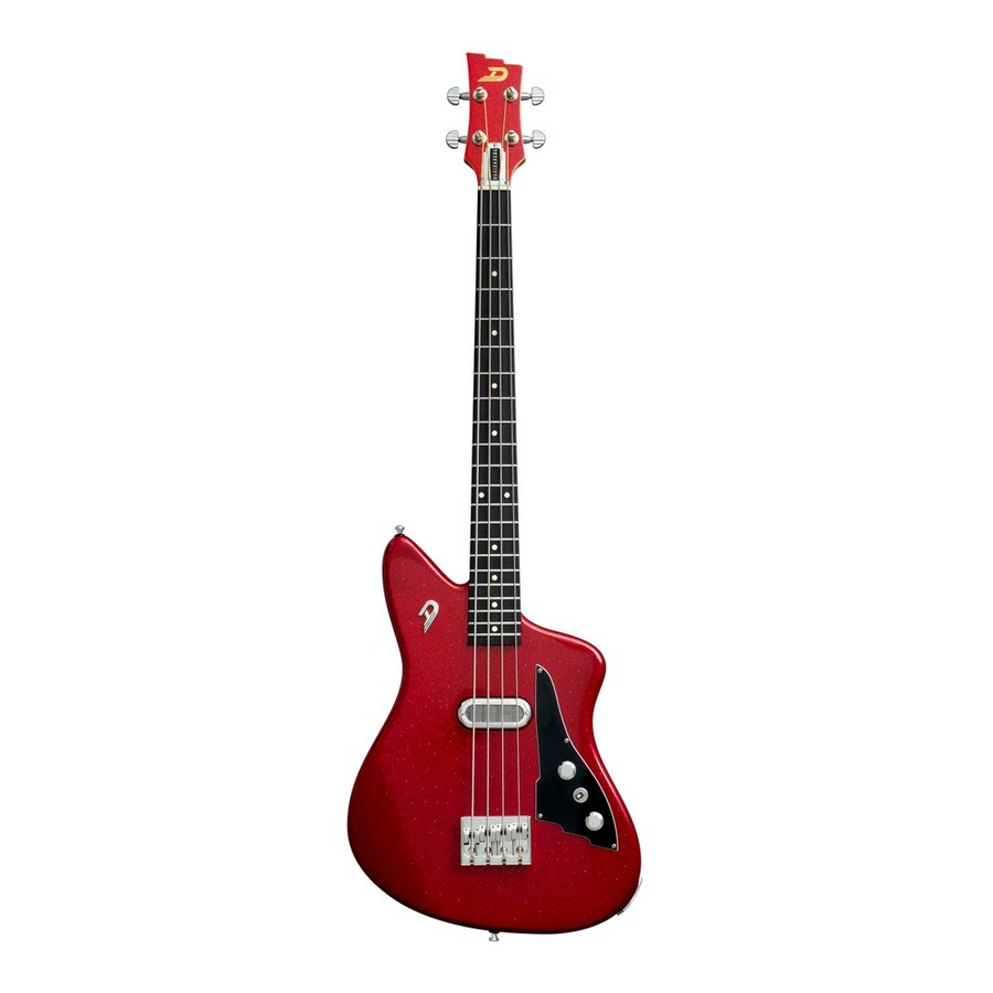 Duesenberg Kavalier Bass - Red Sparkle