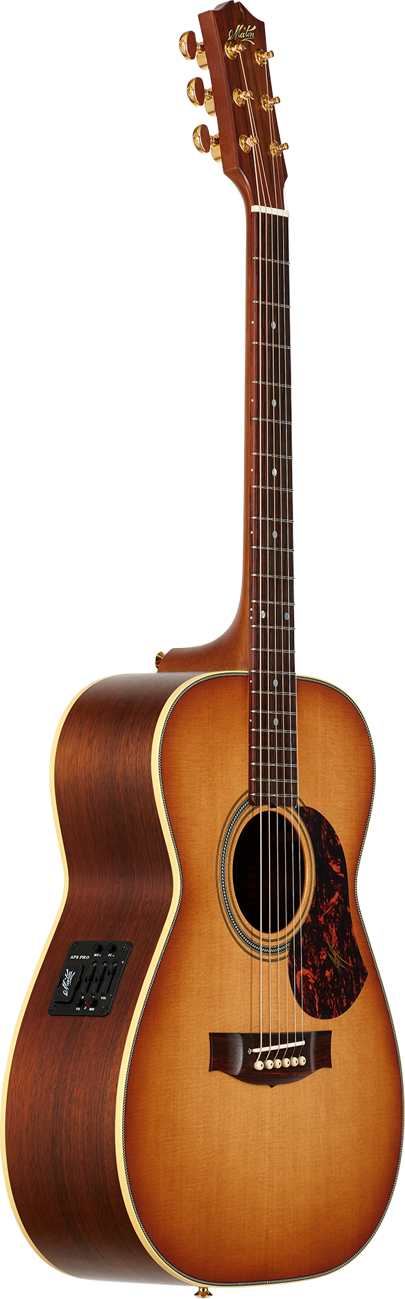 Maton EBG808 Nashville Acoustic Electric Guitar - Vintage Amber Satin