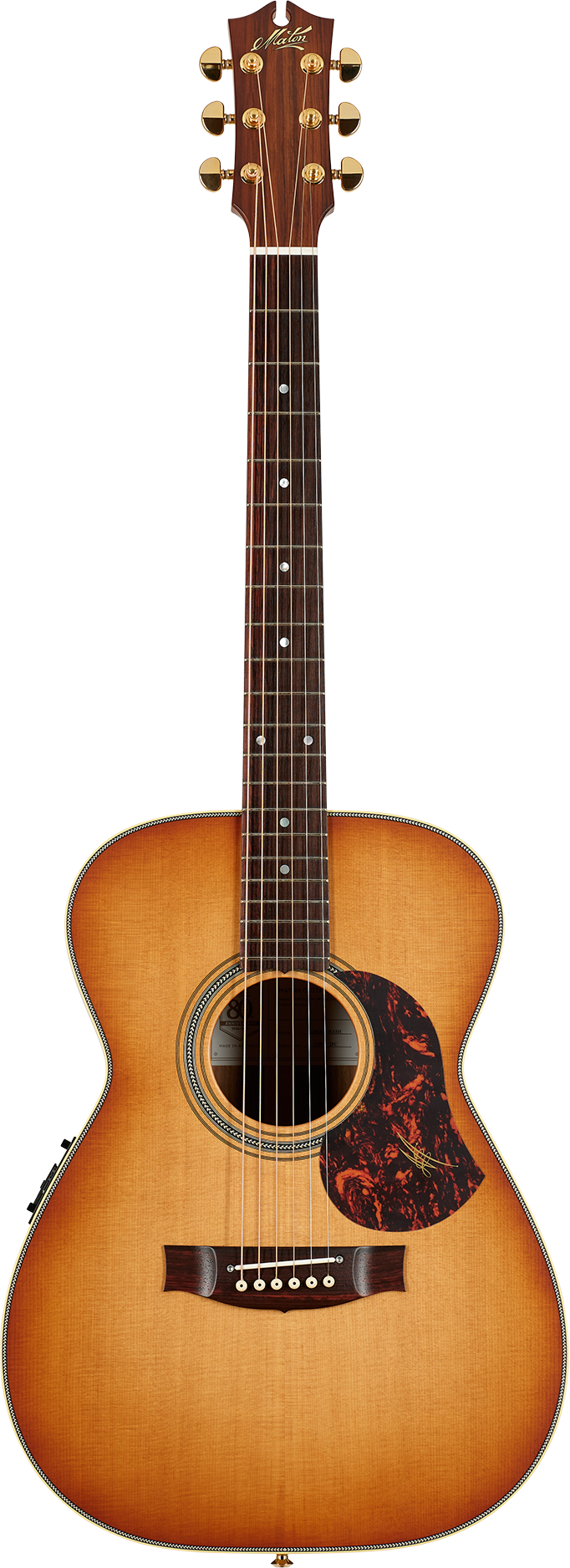 Maton EBG808 Nashville Acoustic Electric Guitar - Vintage Amber Satin