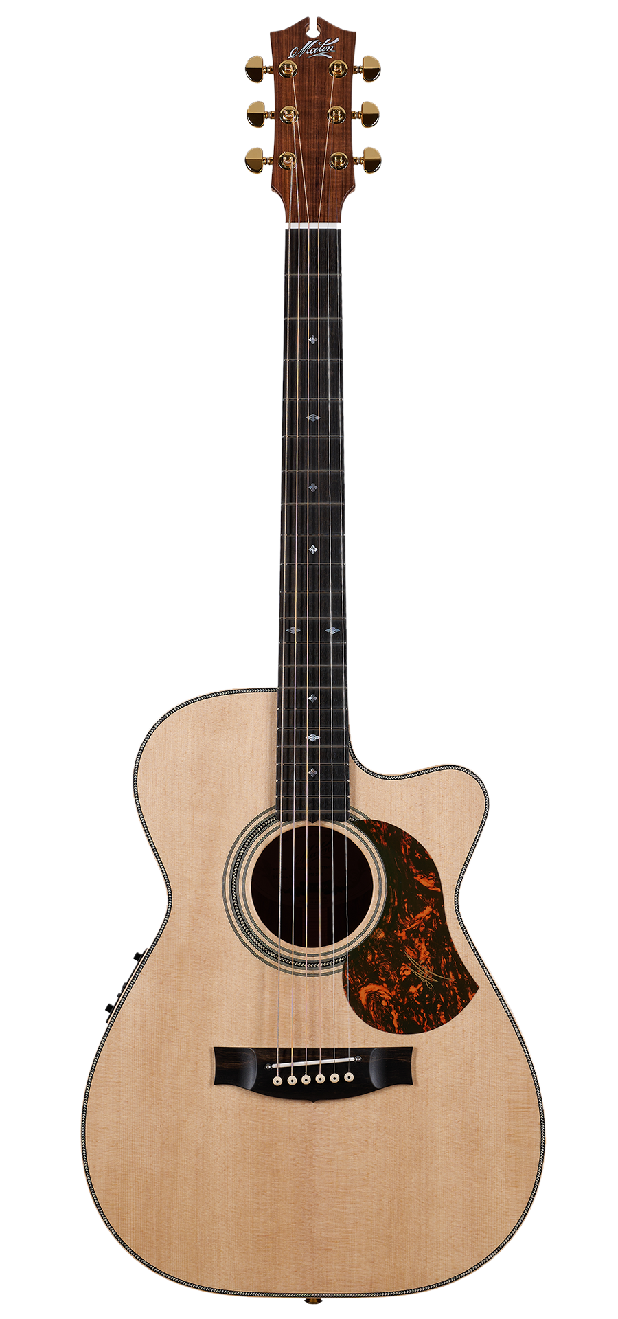 Maton EBG808C-ARTIST Acoustic Electric Guitar w/Case