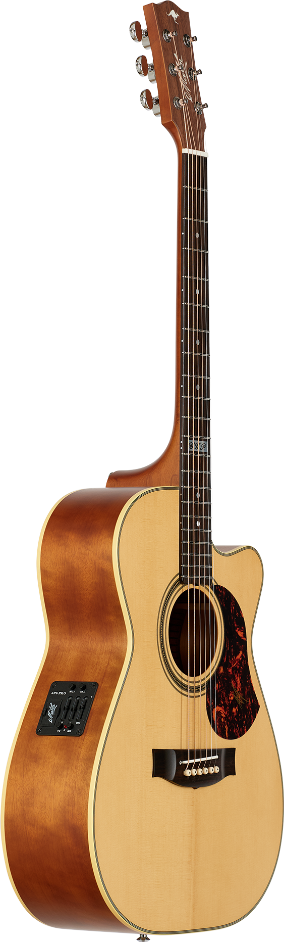 Maton EBG808C-TE Tommy Emmanuel Acoustic Electric Guitar w/Case - Natural
