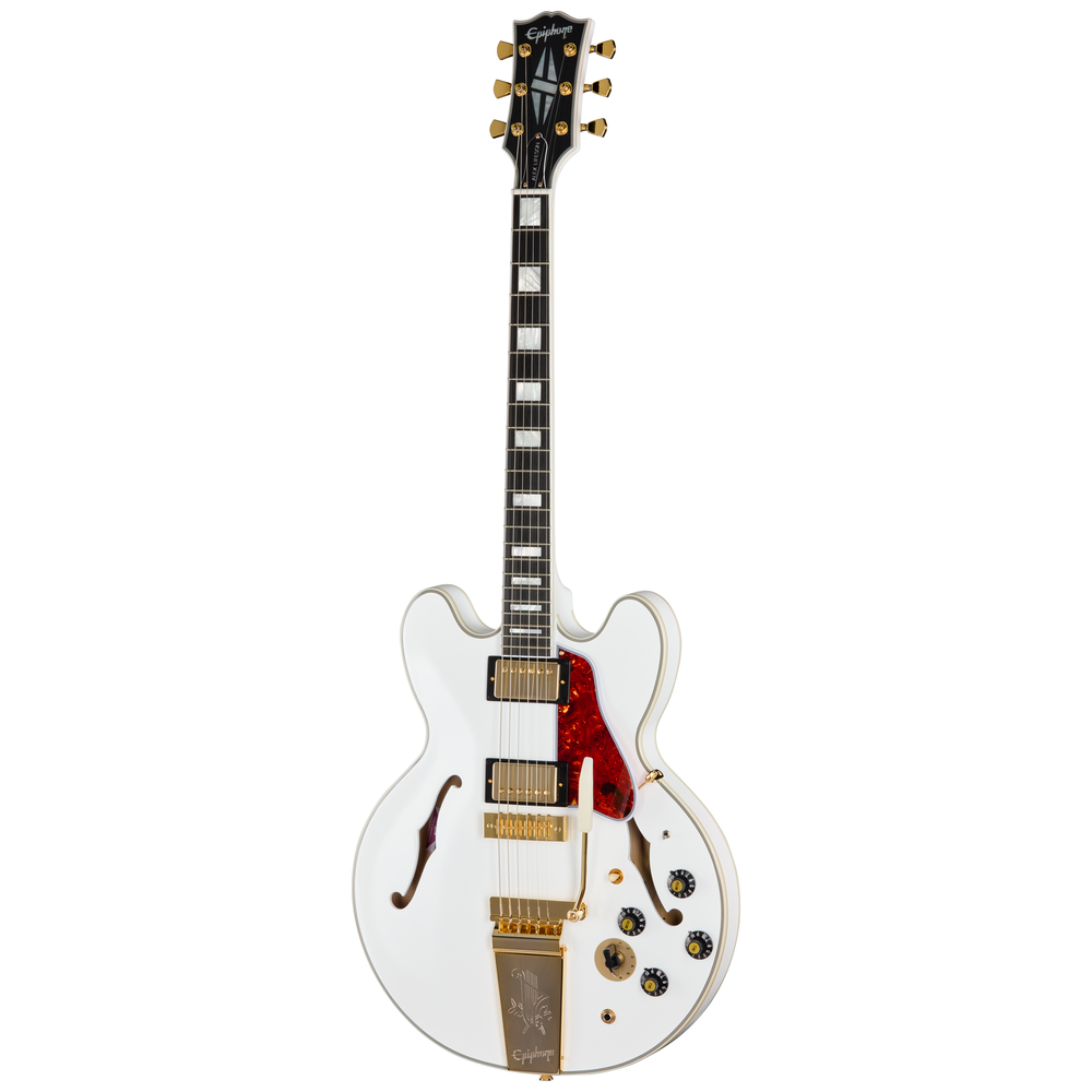 Epiphone Inspired by Gibson Custom Alex Lifeson 1976 ES-355 - Alpine White