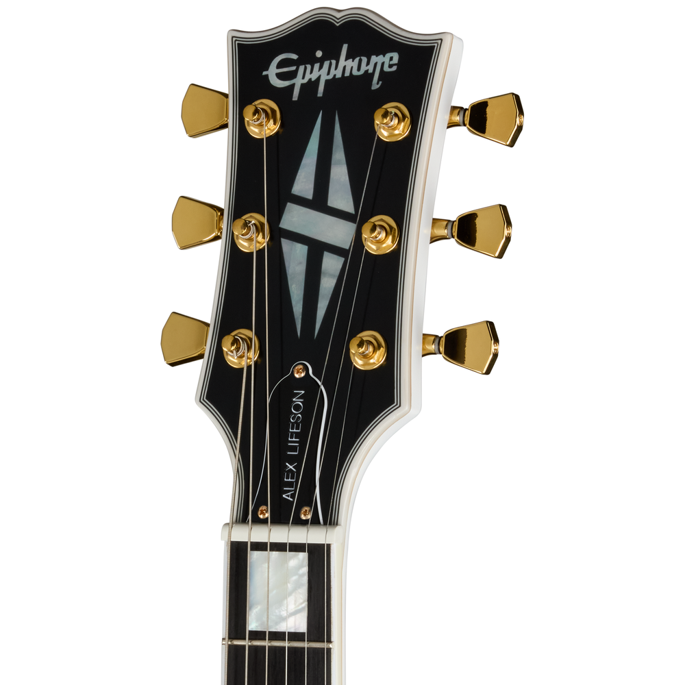 Epiphone Inspired by Gibson Custom Alex Lifeson 1976 ES-355 - Alpine White