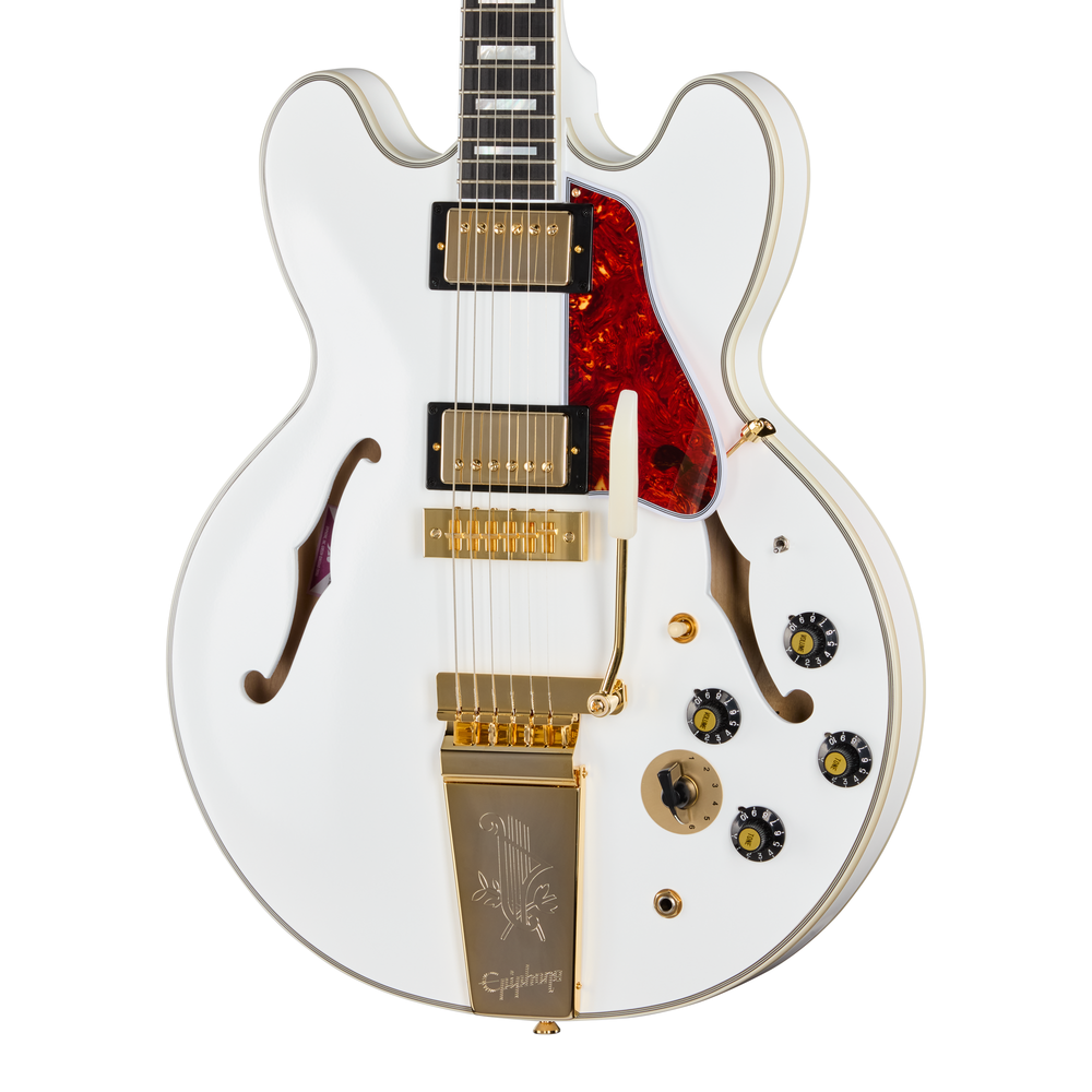 Epiphone Inspired by Gibson Custom Alex Lifeson 1976 ES-355 - Alpine White