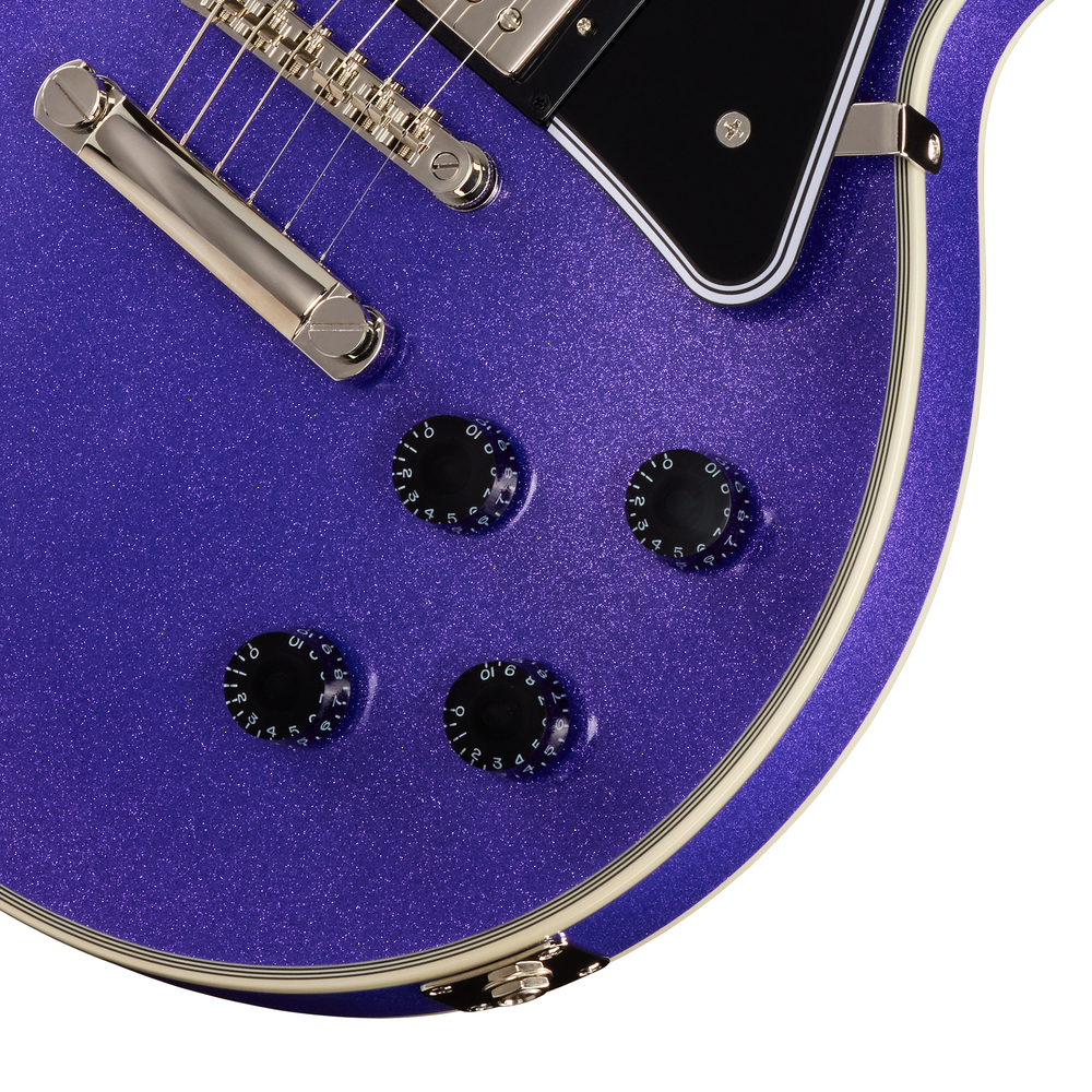 Epiphone Inspired by Gibson Custom Les Paul Custom - Amethyst Sparkle