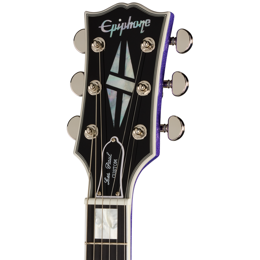 Epiphone Inspired by Gibson Custom Les Paul Custom - Amethyst Sparkle