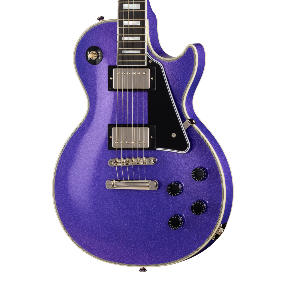 Epiphone Inspired by Gibson Custom Les Paul Custom - Amethyst Sparkle