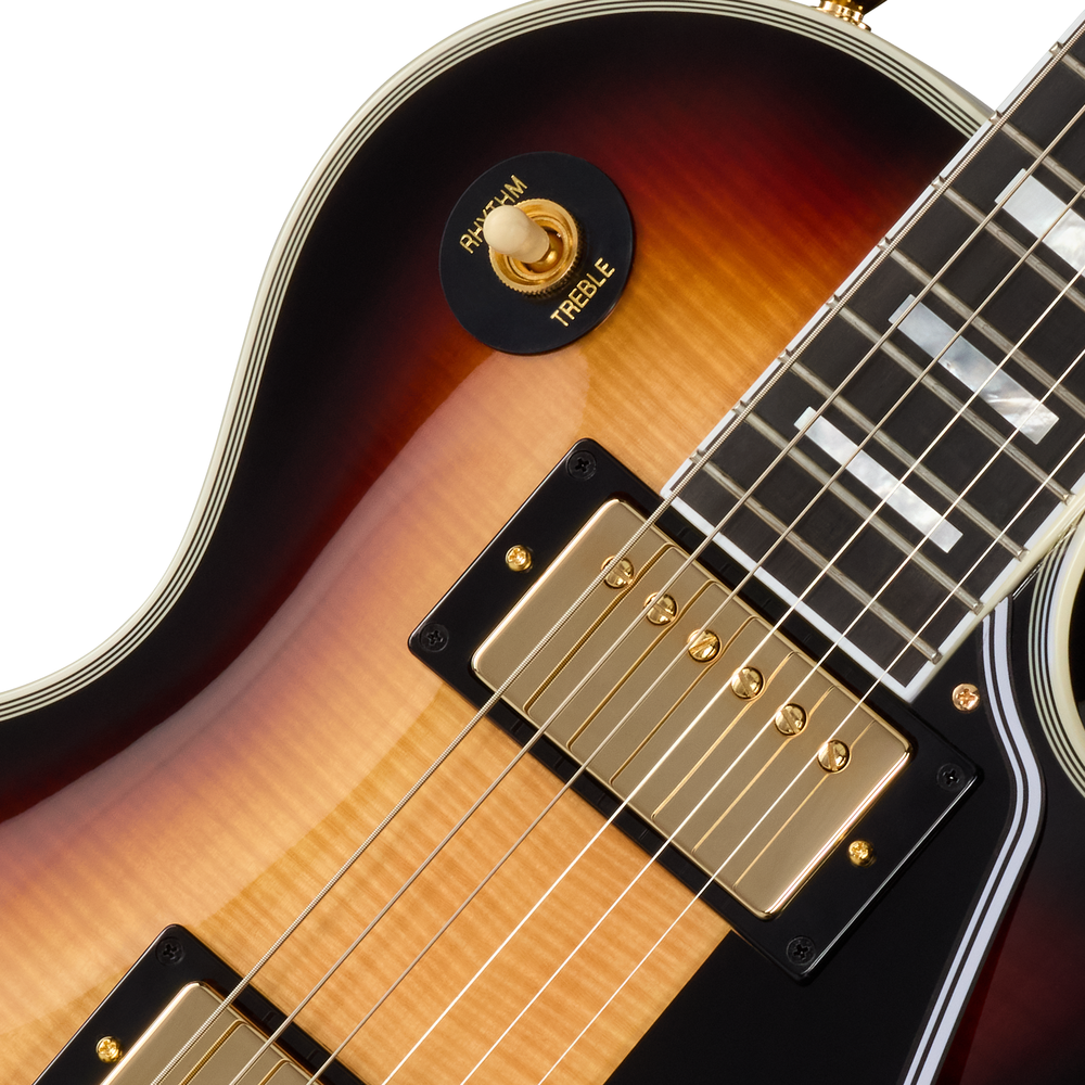 Epiphone Inspired by Gibson Custom Les Paul Custom - Sedona Burst