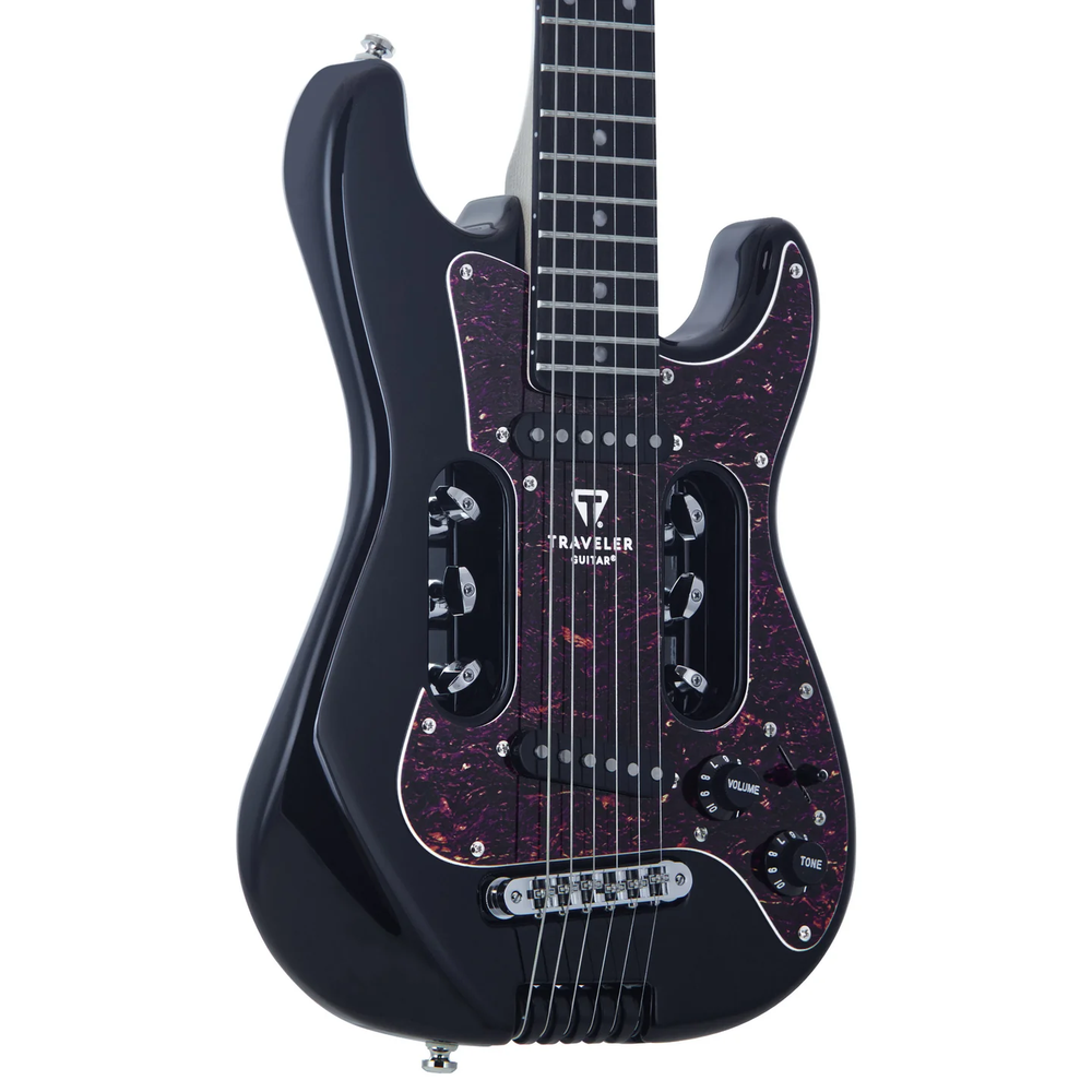Traveler Guitar EG2 Standard - Gloss Black