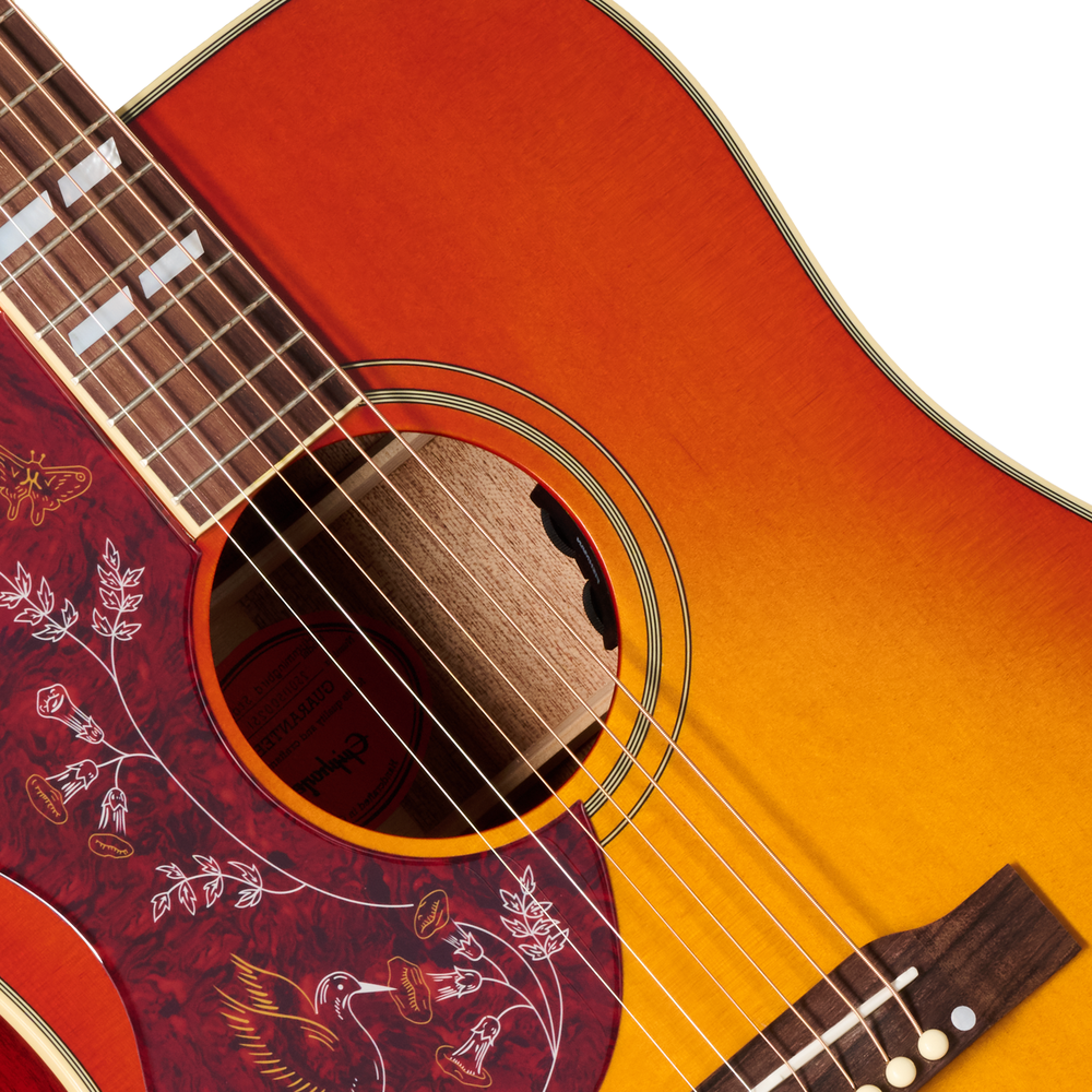 Epiphone Hummingbird Standard - Cherry Sunburst - Left Handed
