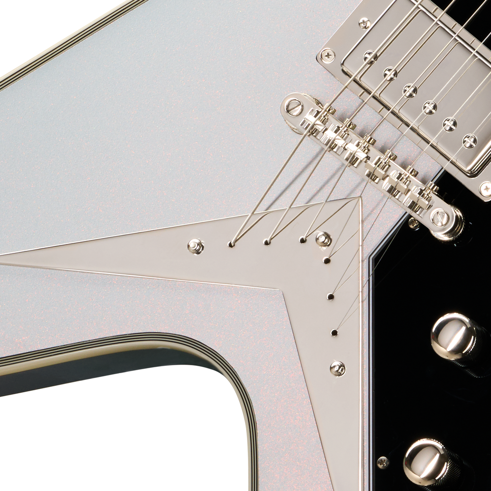Epiphone Futura Flying V Custom - Quicksilver Shift