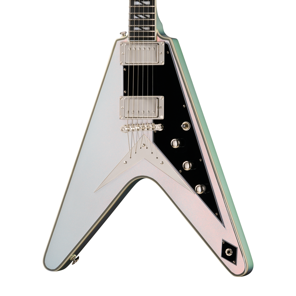 Epiphone Futura Flying V Custom - Quicksilver Shift