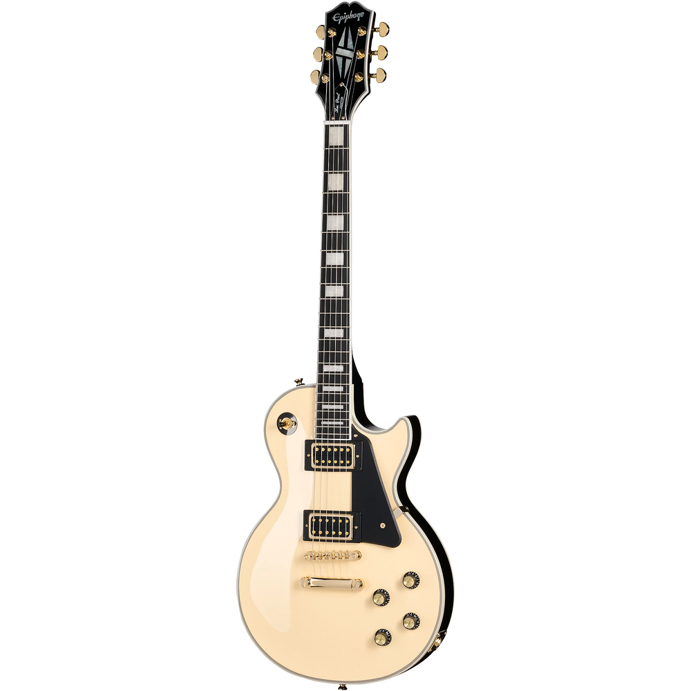 Epiphone Les Paul Custom w/Gigbag - Antique Ivory
