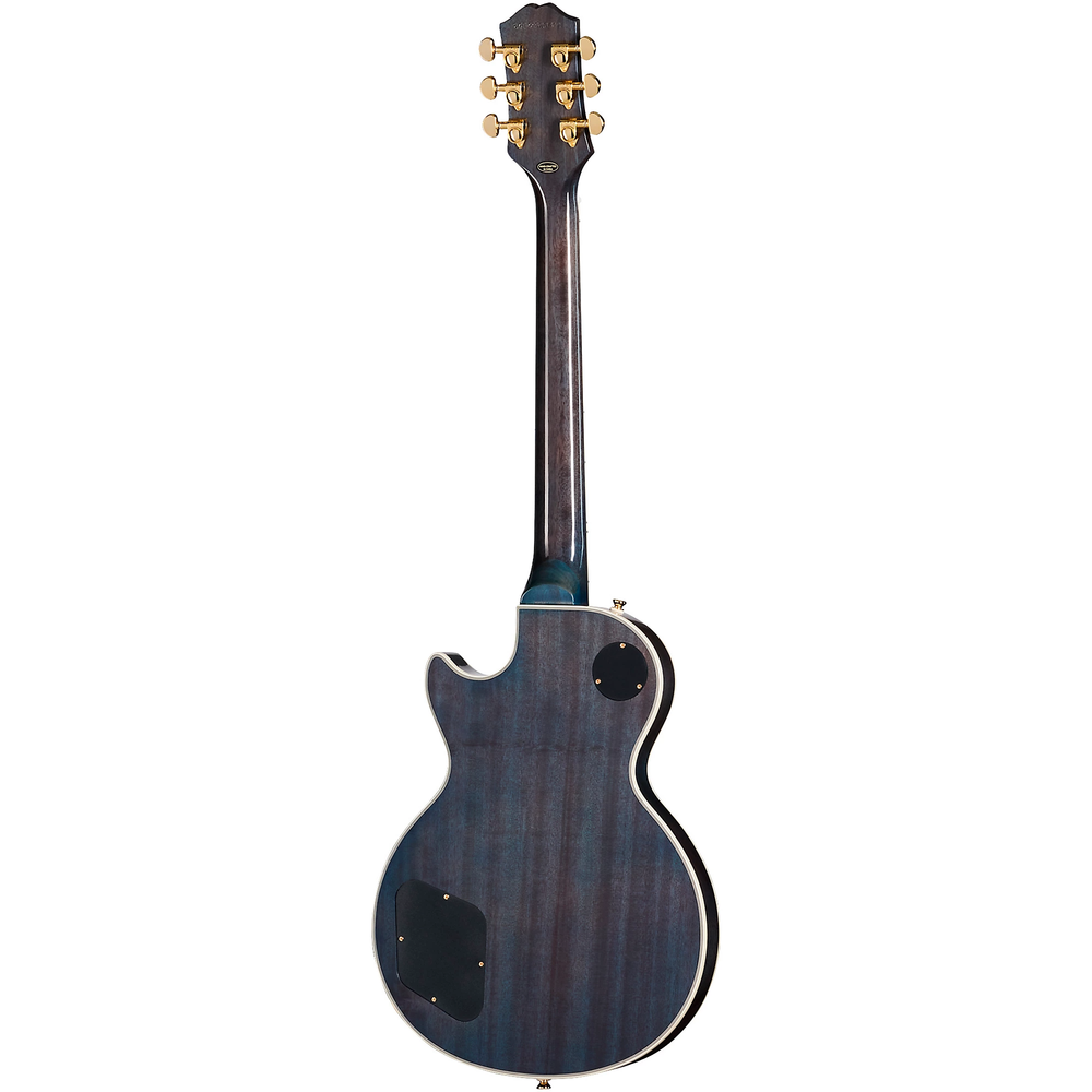 Epiphone Les Paul Custom Quilt w/Gigbag -  Ocean Blue Burst