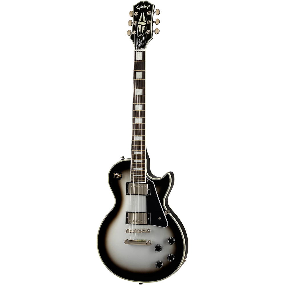 Epiphone Les Paul Custom w/Gigbag - Silverburst