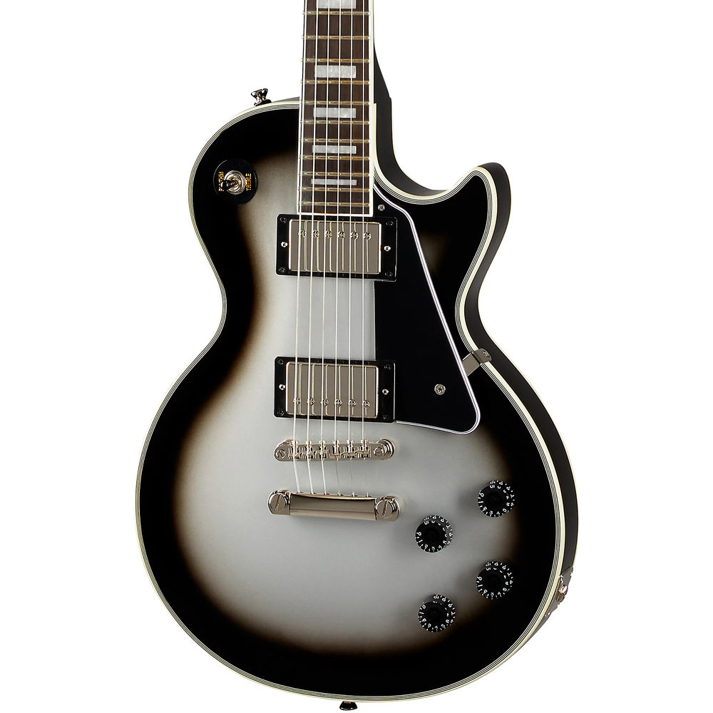 Epiphone Les Paul Custom w/Gigbag - Silverburst