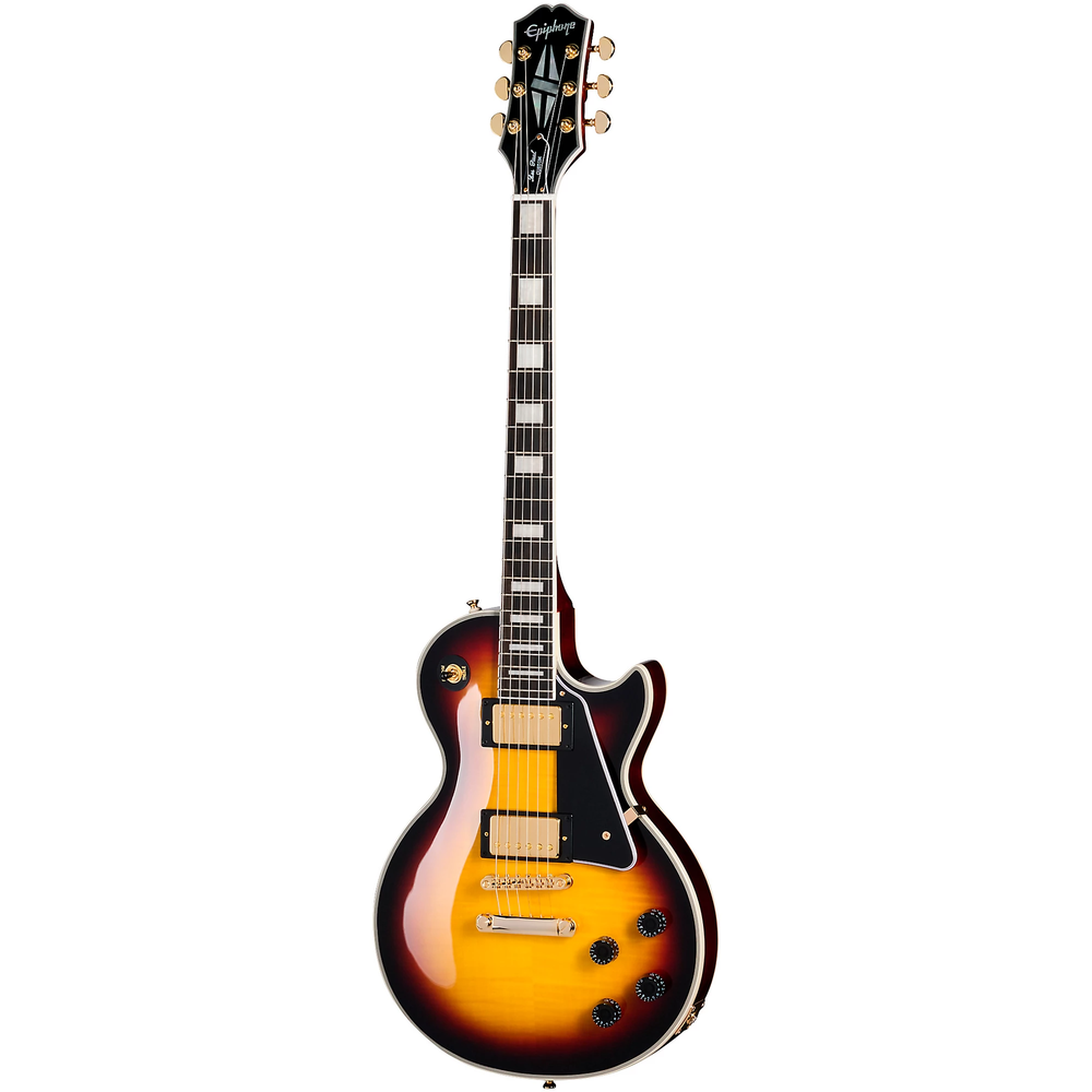 Epiphone Les Paul Custom Figured w/Gigbag - Triburst