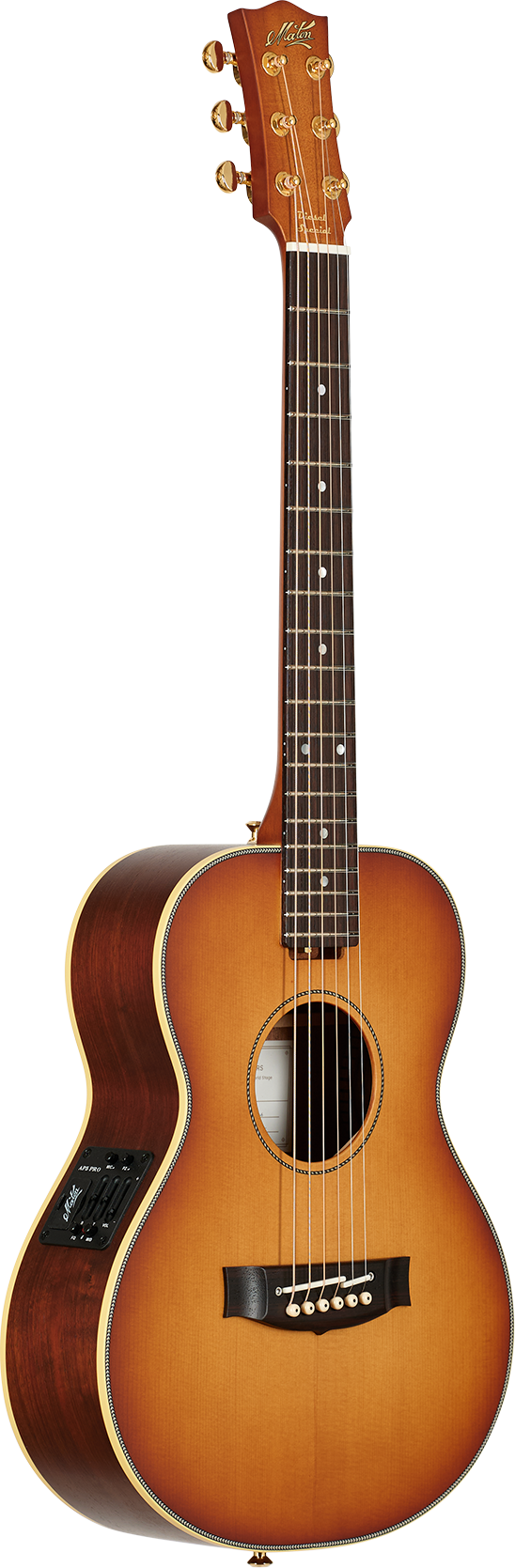 Maton EMD-6 Diesel Acoustic Electric Guitar w/Case - Vintage Amber