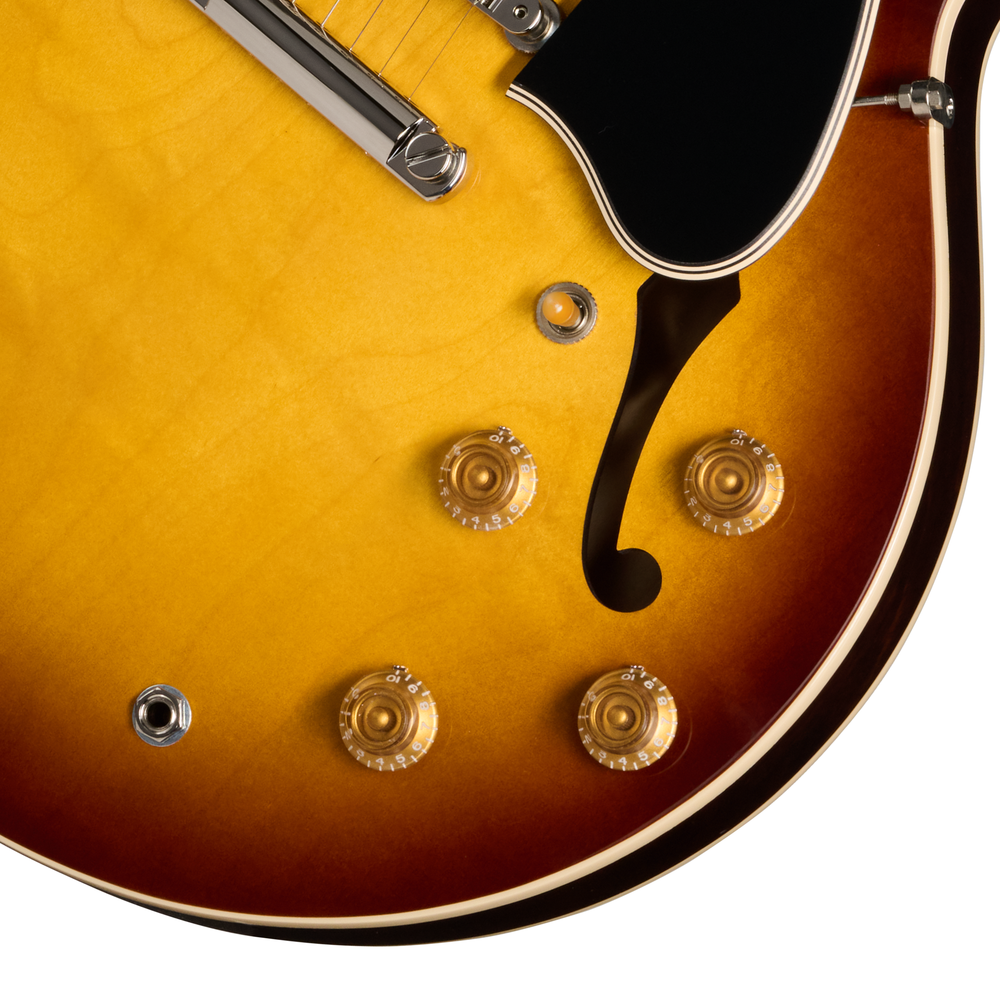 Gibson ES-335 50s w/Case - Vintage Tobacco Burst