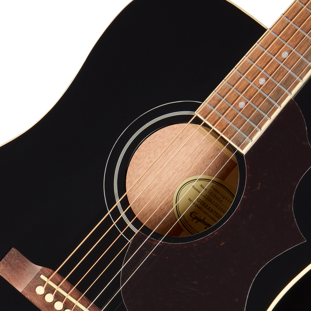 Epiphone Hummingbird Tribute - Ebony