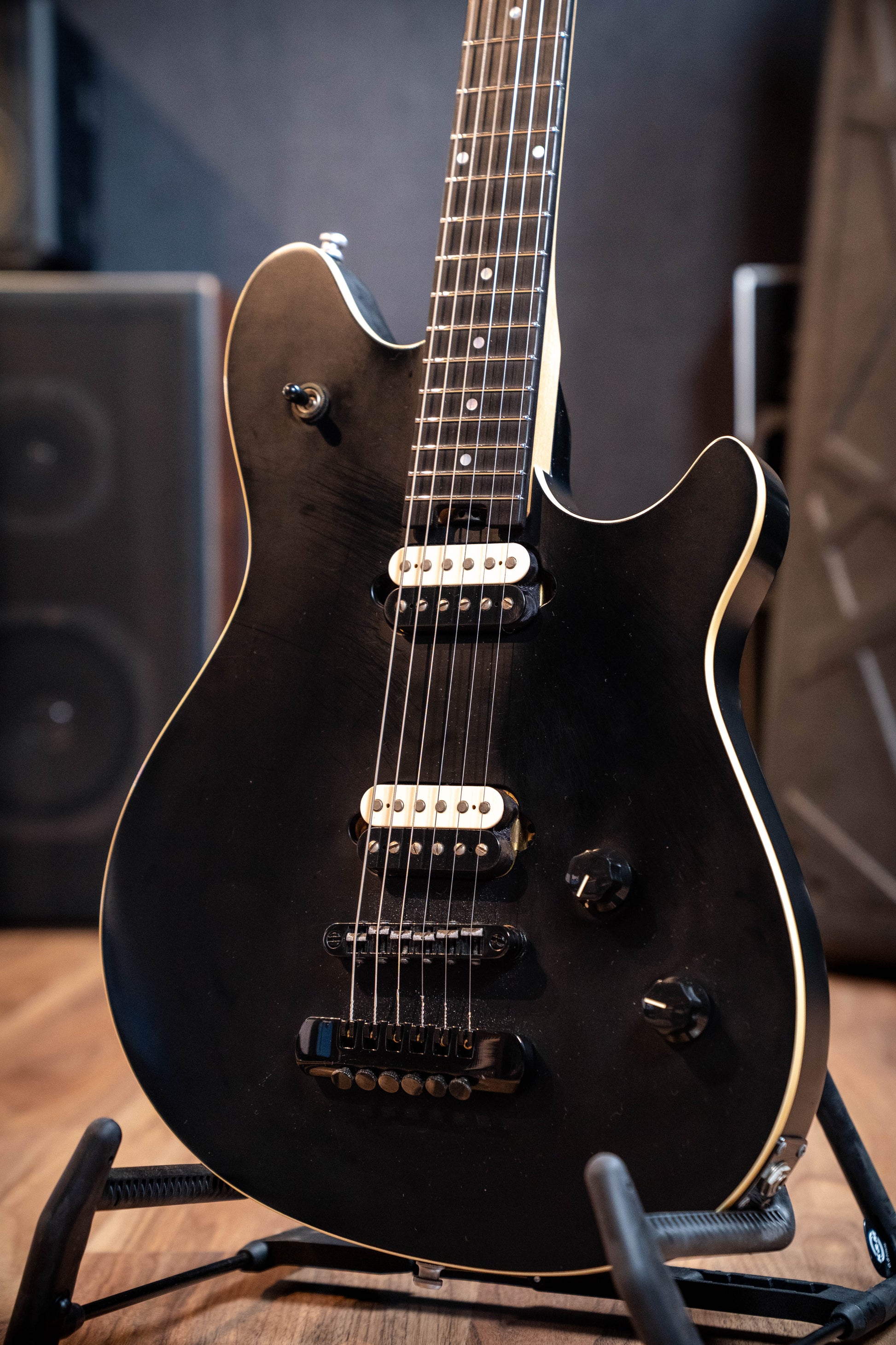 EVH Wolfgang Special Hardtail w/Case - Matte Black - Pre-Owned