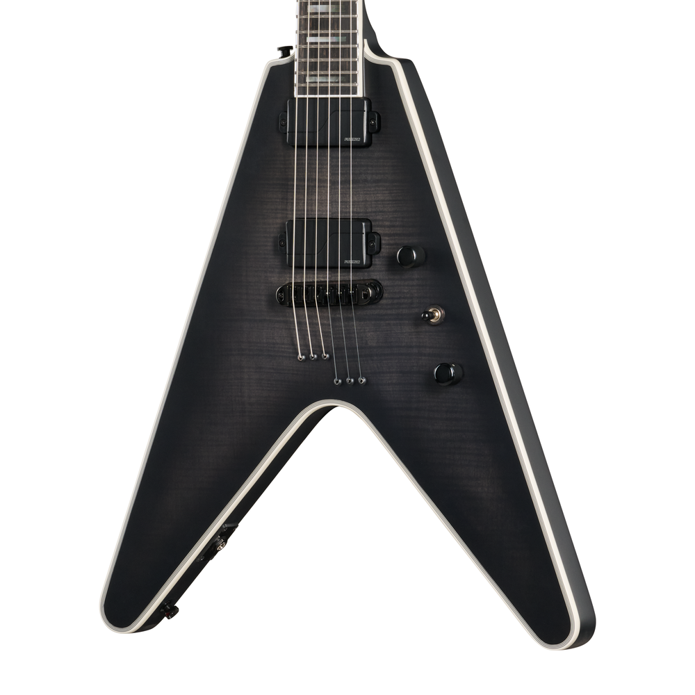 Epiphone Prophecy Flying V - Obsidian Storm Satin