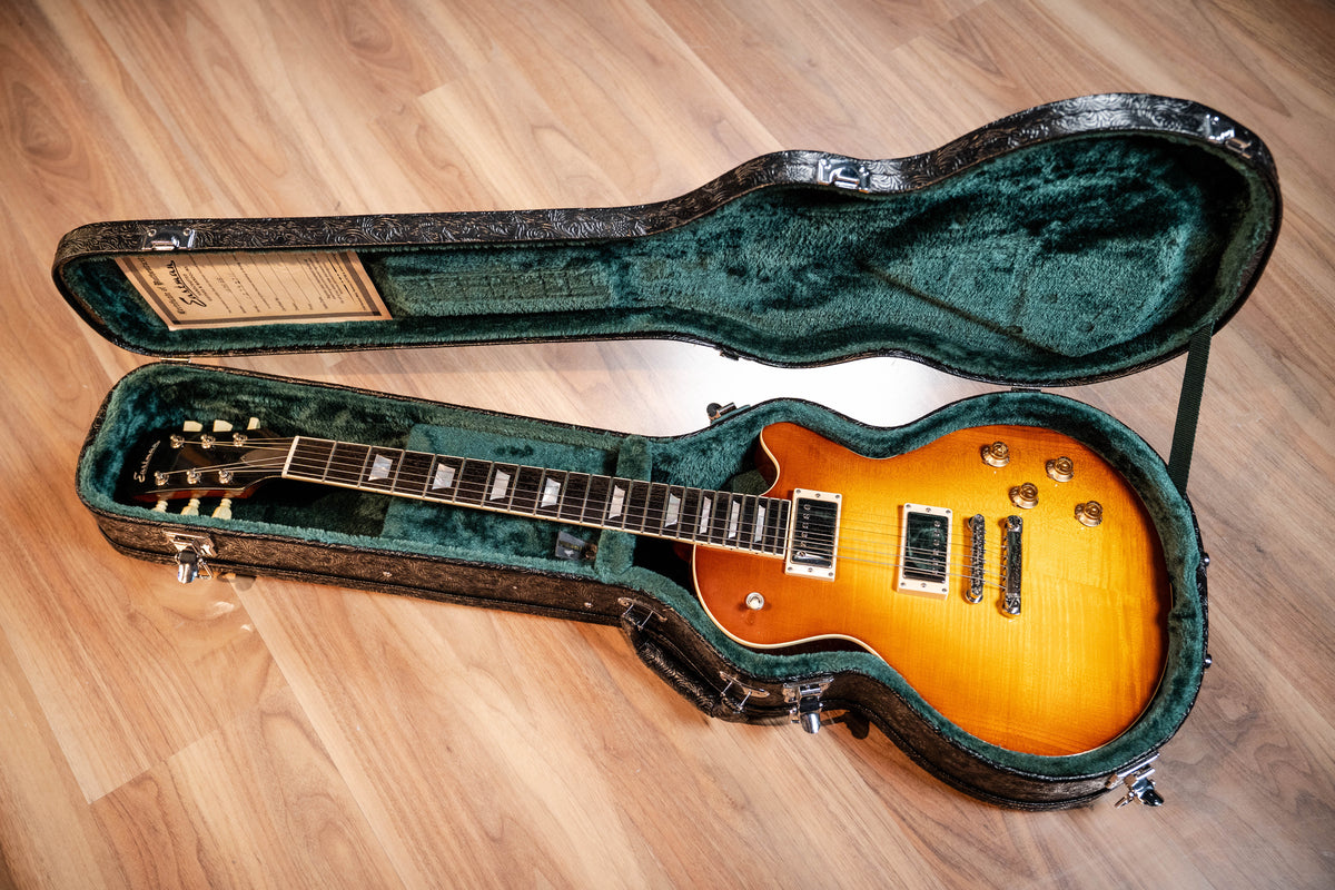 Eastman SB59GB LP Electric Guitar w/Case - Gold Burst - Pre-Owned