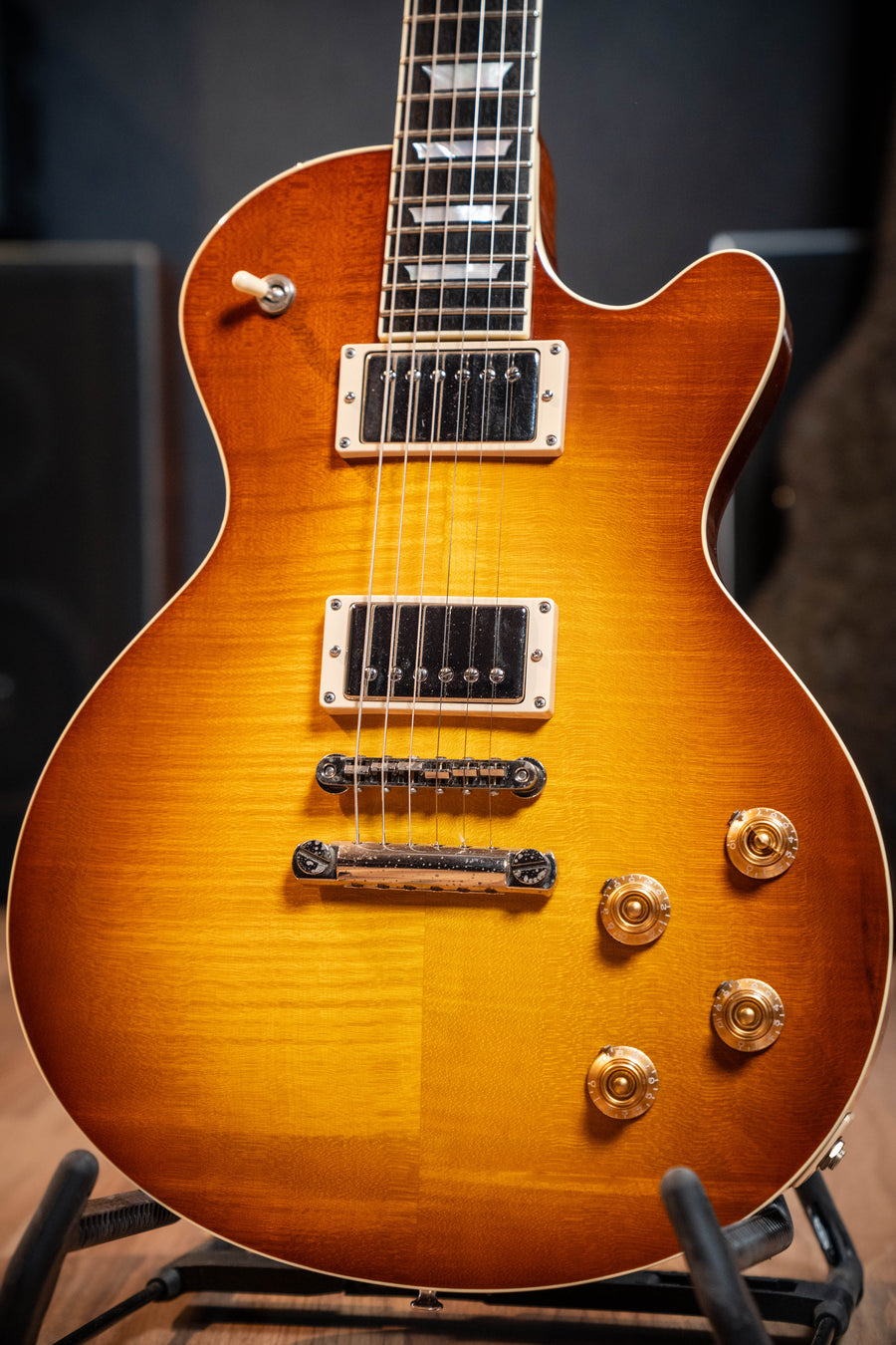 Eastman SB59GB LP Electric Guitar w/Case - Gold Burst - Pre-Owned