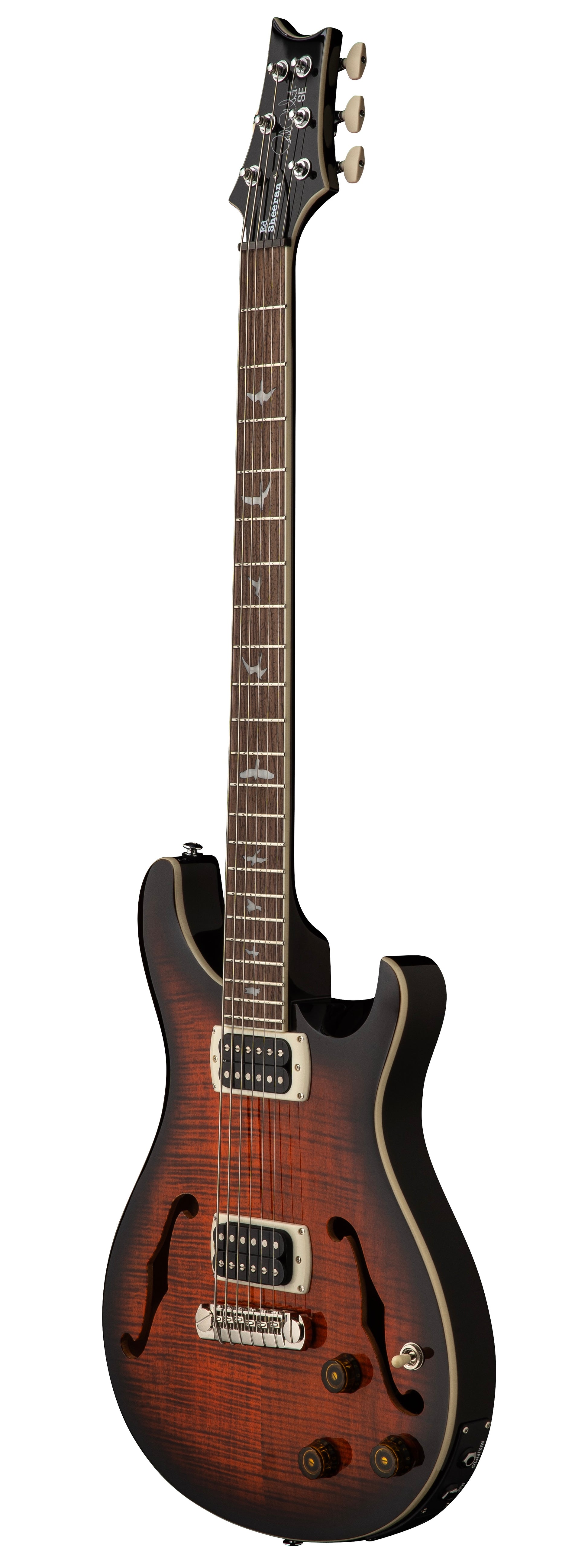 Paul Reed Smith (PRS) SE Ed Sheeran HB1 Baritone Piezo - Orange Tiger Smokeburst