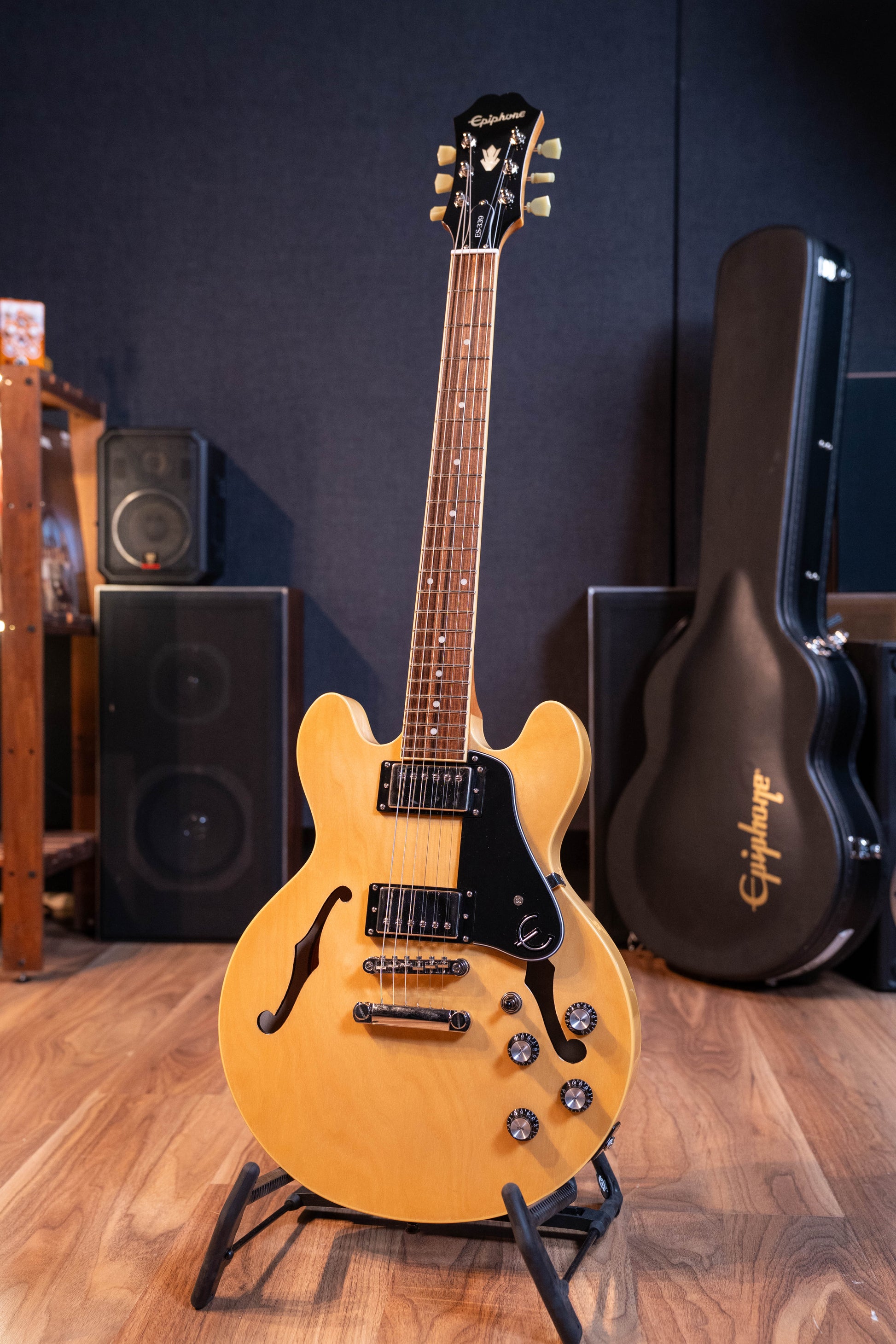 Epiphone ES339 PRO Electric Guitar w/Case - Natural - Pre-Owned