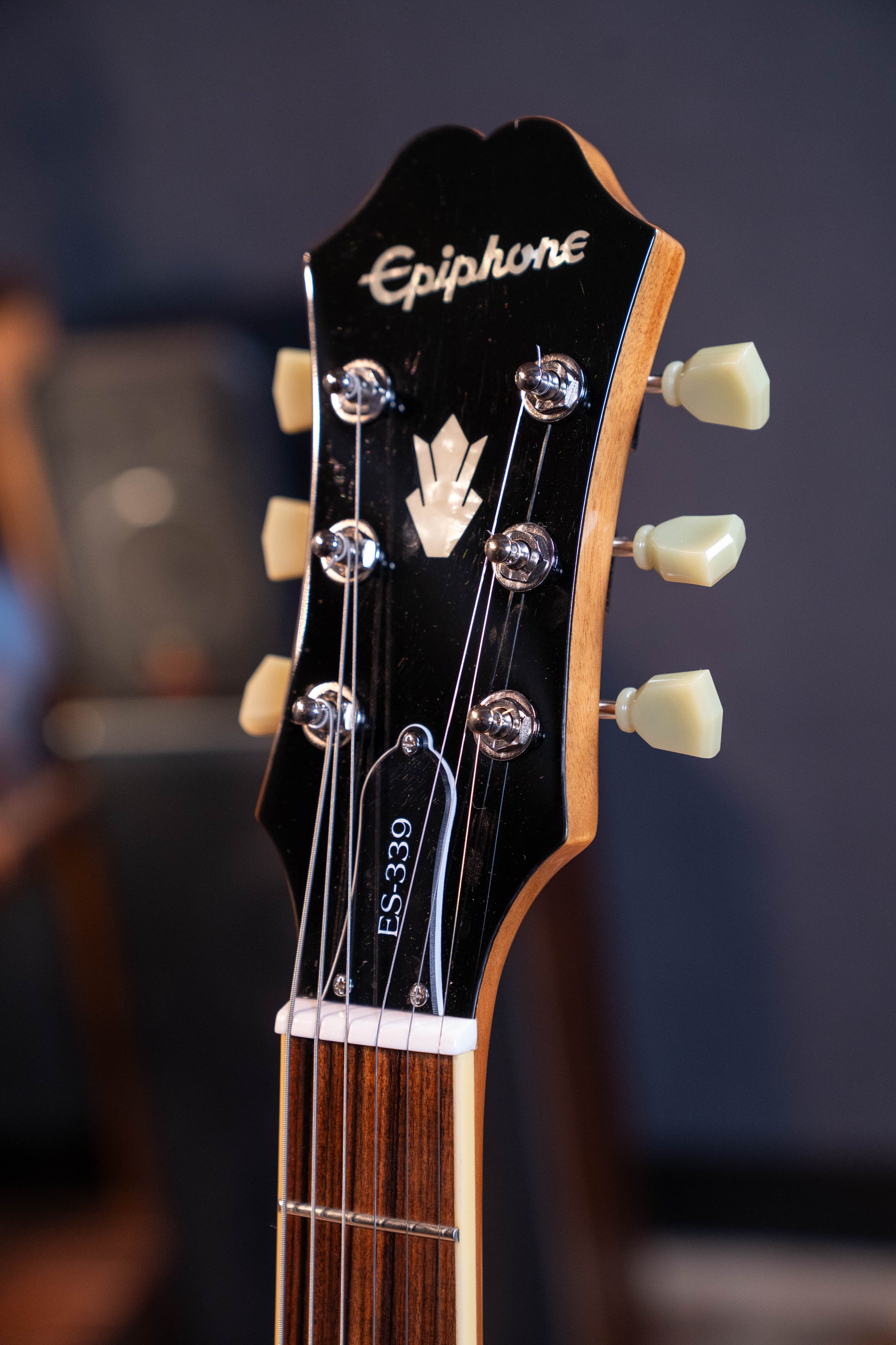 Epiphone ES339 PRO Electric Guitar w/Case - Natural - Pre-Owned