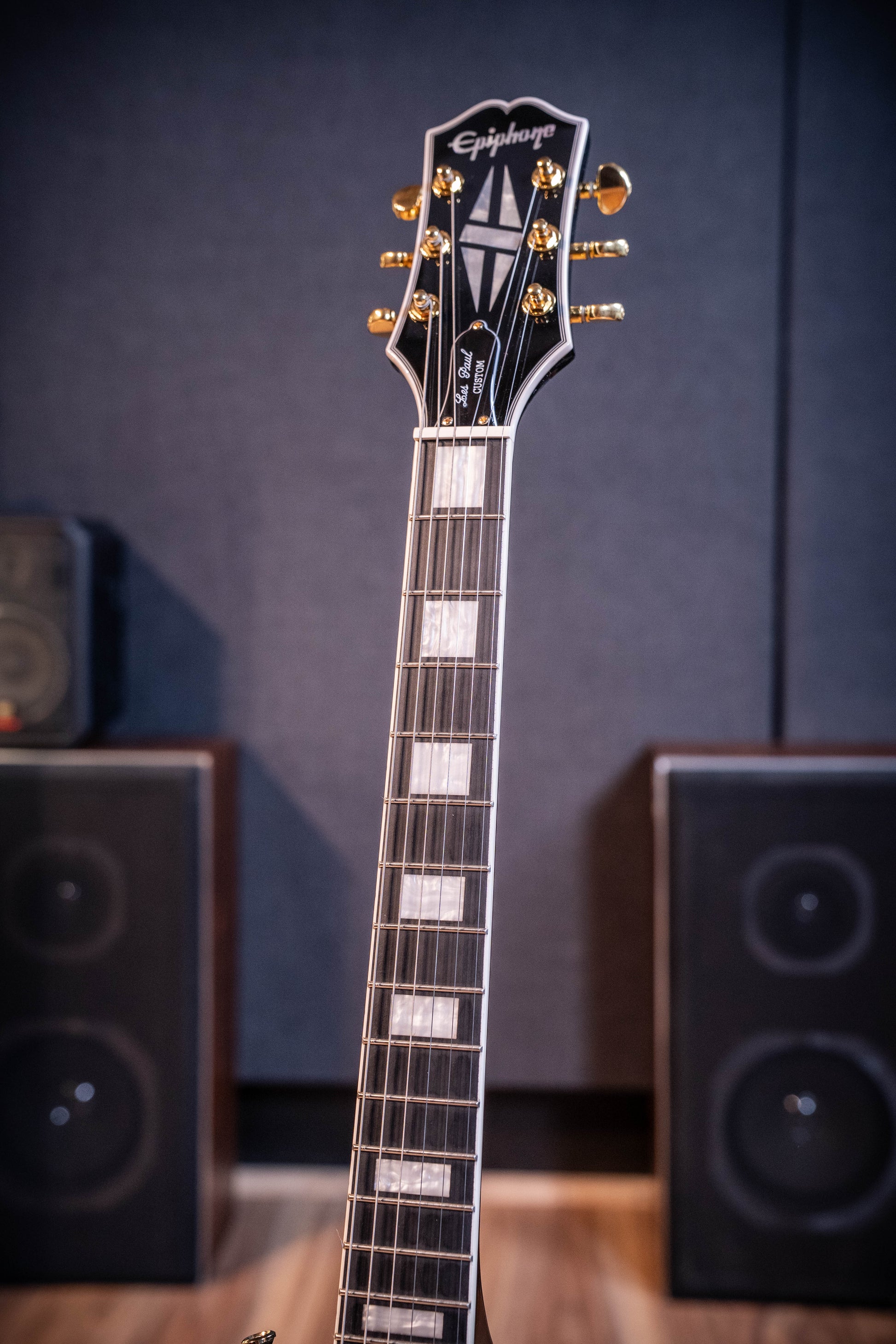 Epiphone Les Paul Custom w/Gigbag - Ebony - Pre-Owned