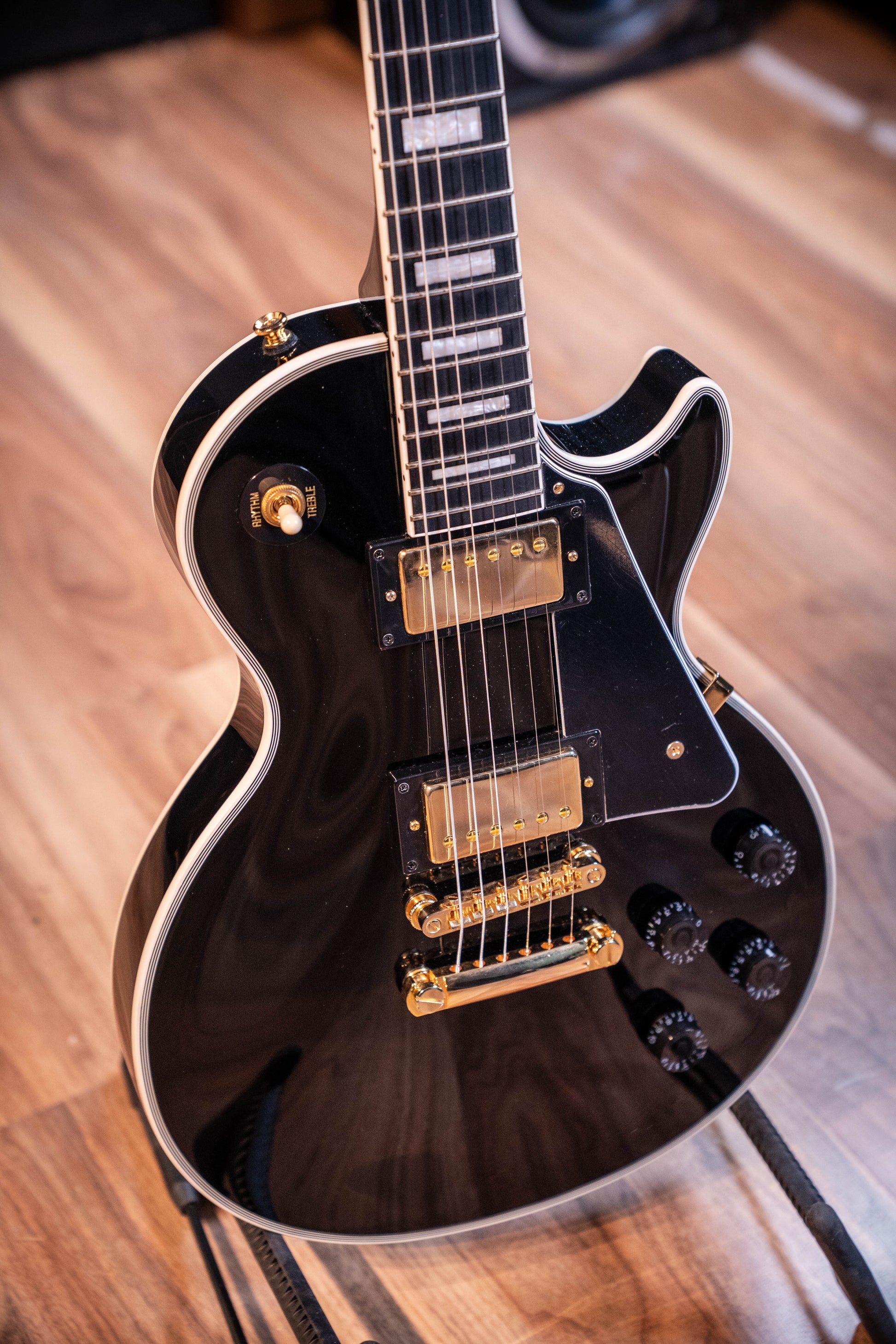 Epiphone Les Paul Custom w/Gigbag - Ebony - Pre-Owned