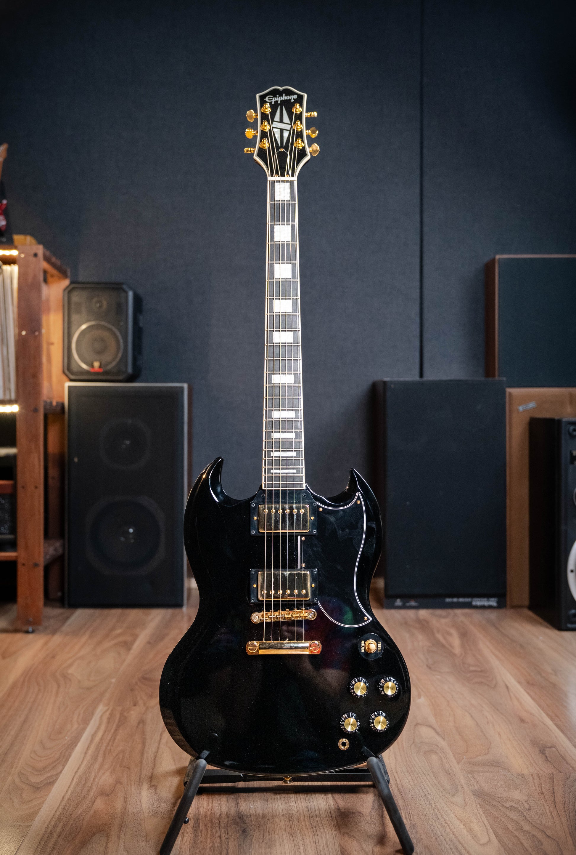 Epiphone SG Custom w/Gigbag - Ebony - Pre-Owned