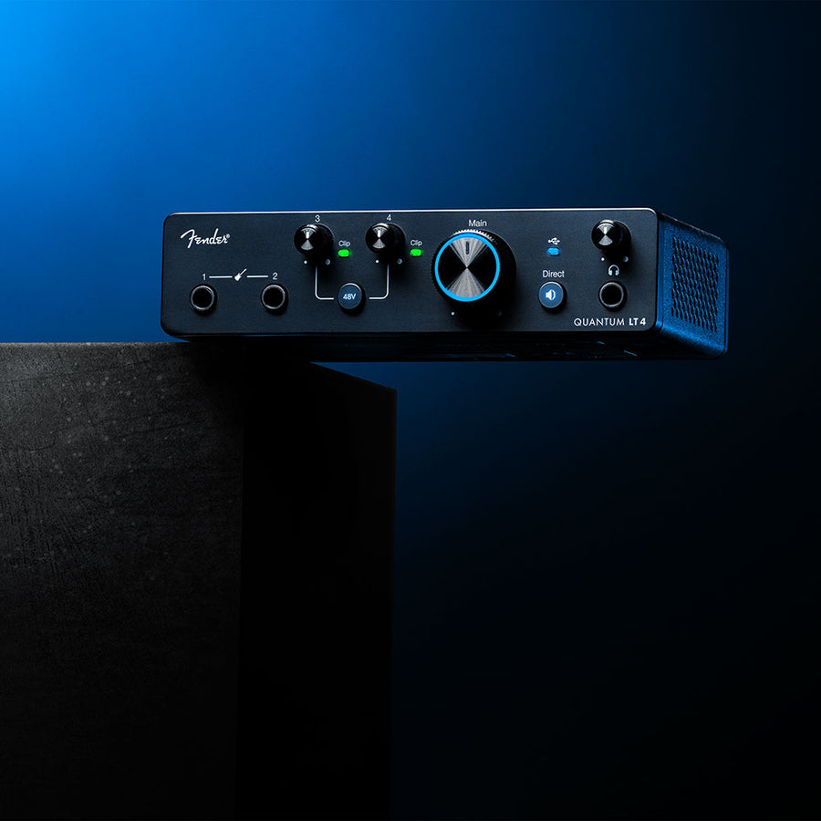 Fender Quantum LT4 4x2 24 bit / 192 kHz USB-C Audio Interface