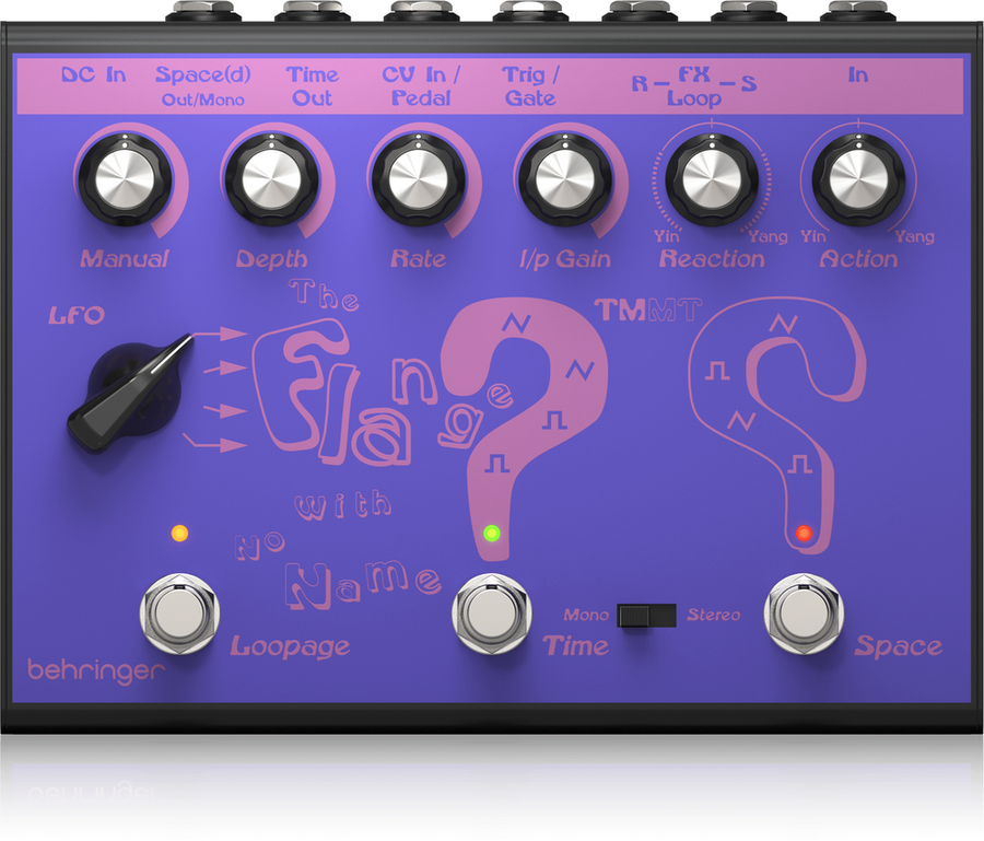 Behringer The Flange With No Name Modulation Pedal