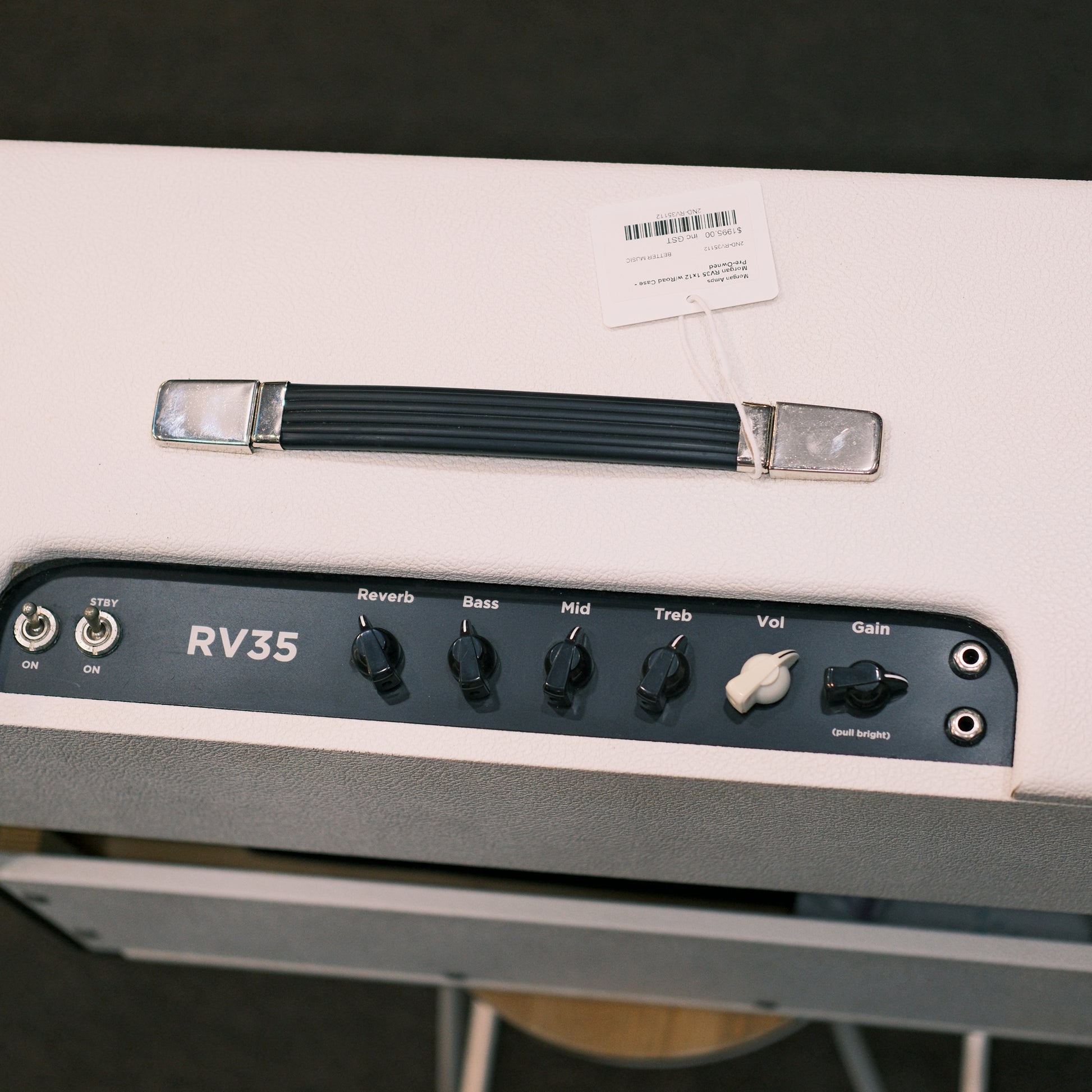 Morgan RV35 1x12 w/Road Case - Pre-Owned