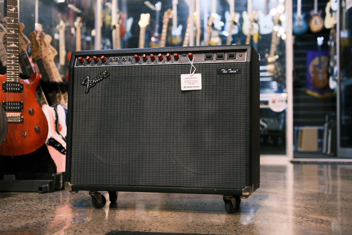 Fender "The Twin" 100w 6L6 2x12" Guitar Combo w/Cover - Pre-Owned