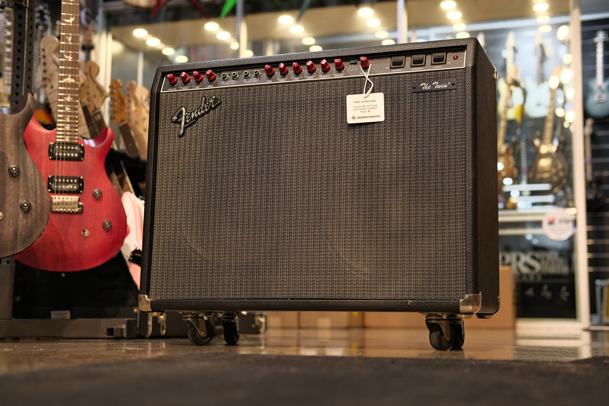 Fender "The Twin" 100w 6L6 2x12" Guitar Combo w/Cover - Pre-Owned