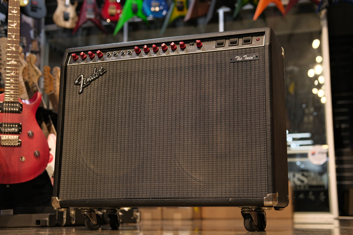 Fender "The Twin" 100w 6L6 2x12" Guitar Combo w/Cover - Pre-Owned