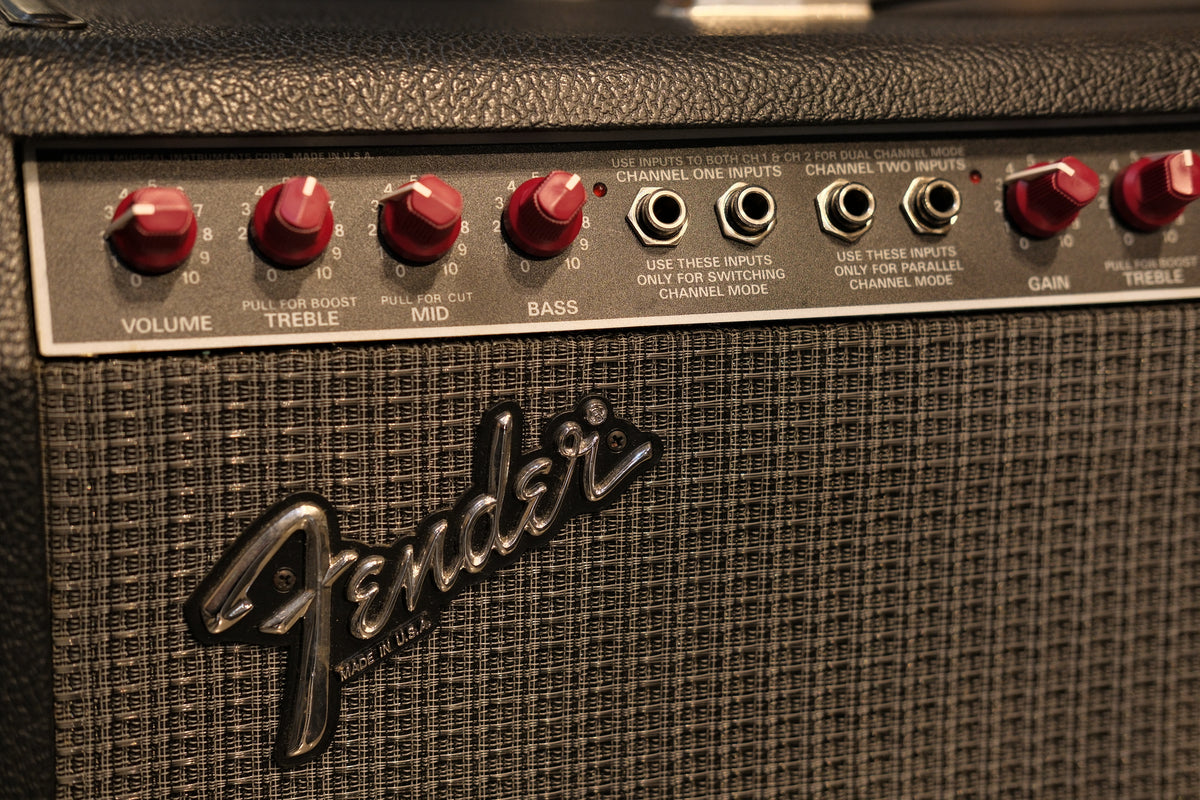 Fender "The Twin" 100w 6L6 2x12" Guitar Combo w/Cover - Pre-Owned