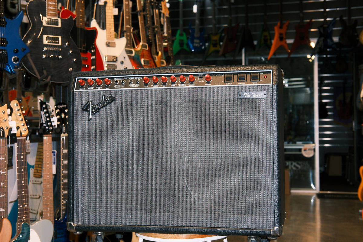 Fender "The Twin" 100w 6L6 2x12" Guitar Combo w/Cover - Pre-Owned