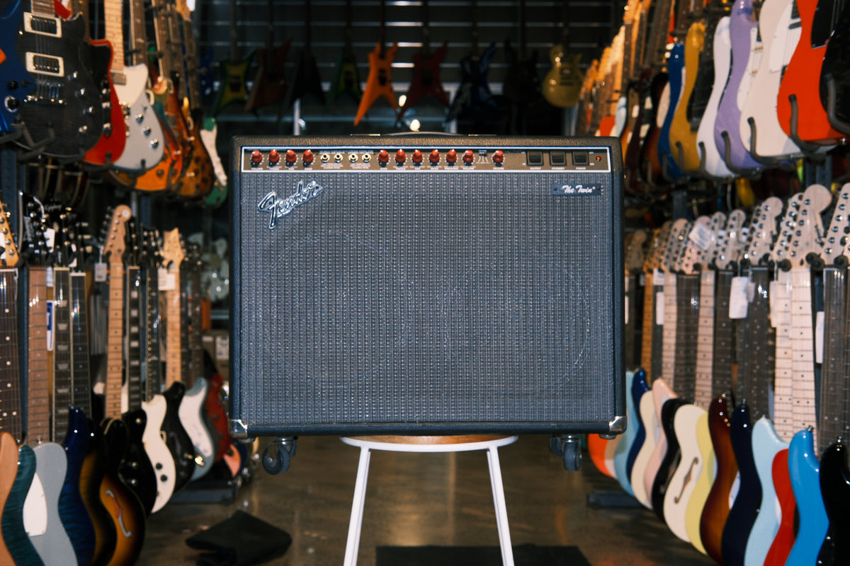 Fender "The Twin" 100w 6L6 2x12" Guitar Combo w/Cover - Pre-Owned