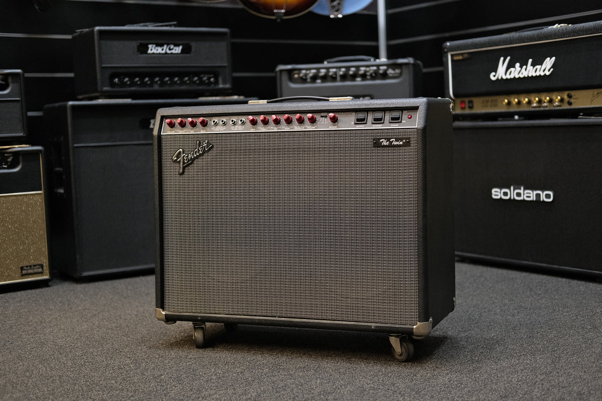 Fender "The Twin" 100w 6L6 2x12" Guitar Combo w/Cover - Pre-Owned