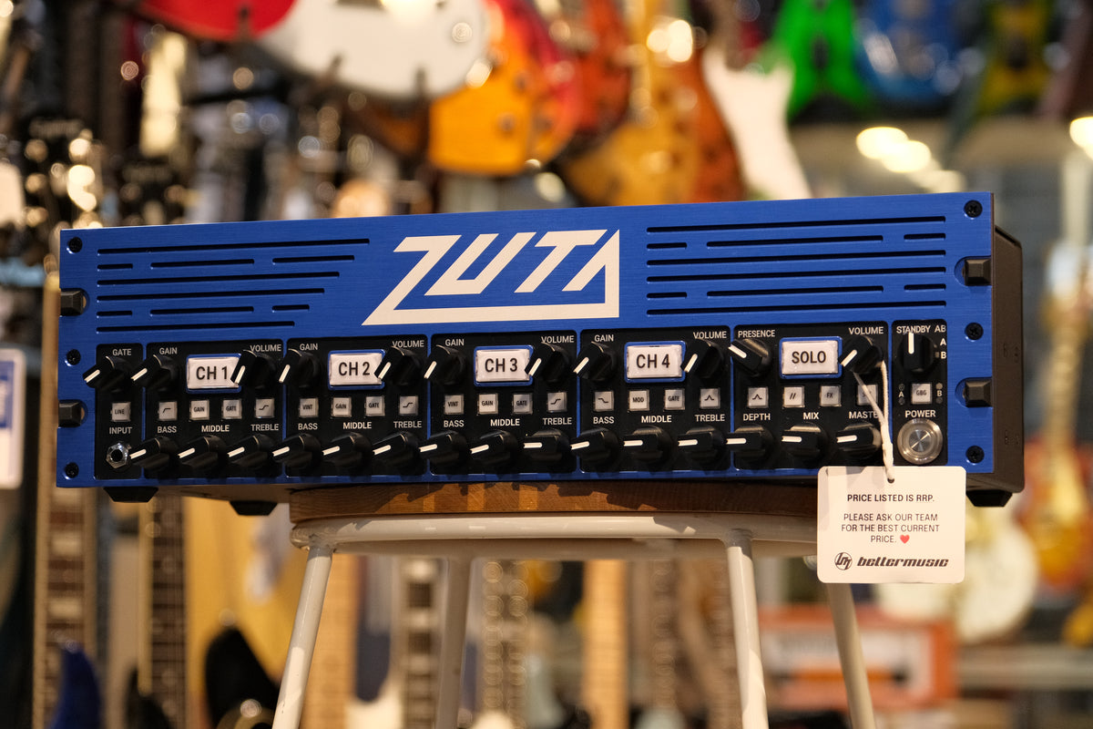 ZUTA GBG120 Rackmount Tube Guitar Amp Head - Pre-Owned (Mint)