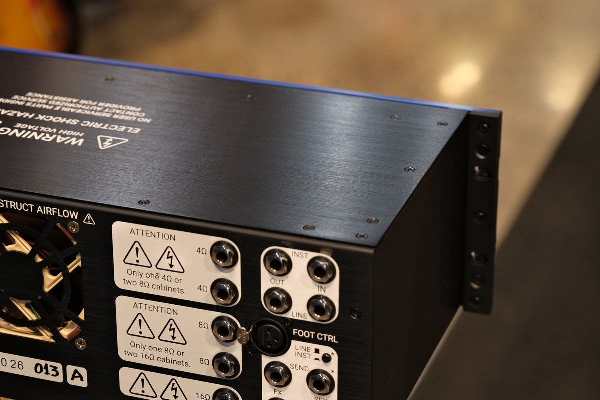 ZUTA GBG120 Rackmount Tube Guitar Amp Head - Pre-Owned (Mint)