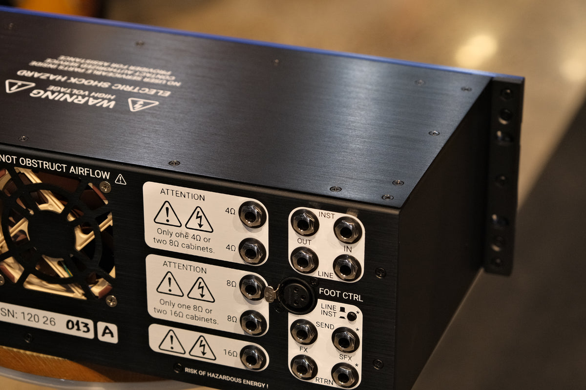 ZUTA GBG120 Rackmount Tube Guitar Amp Head - Pre-Owned (Mint)