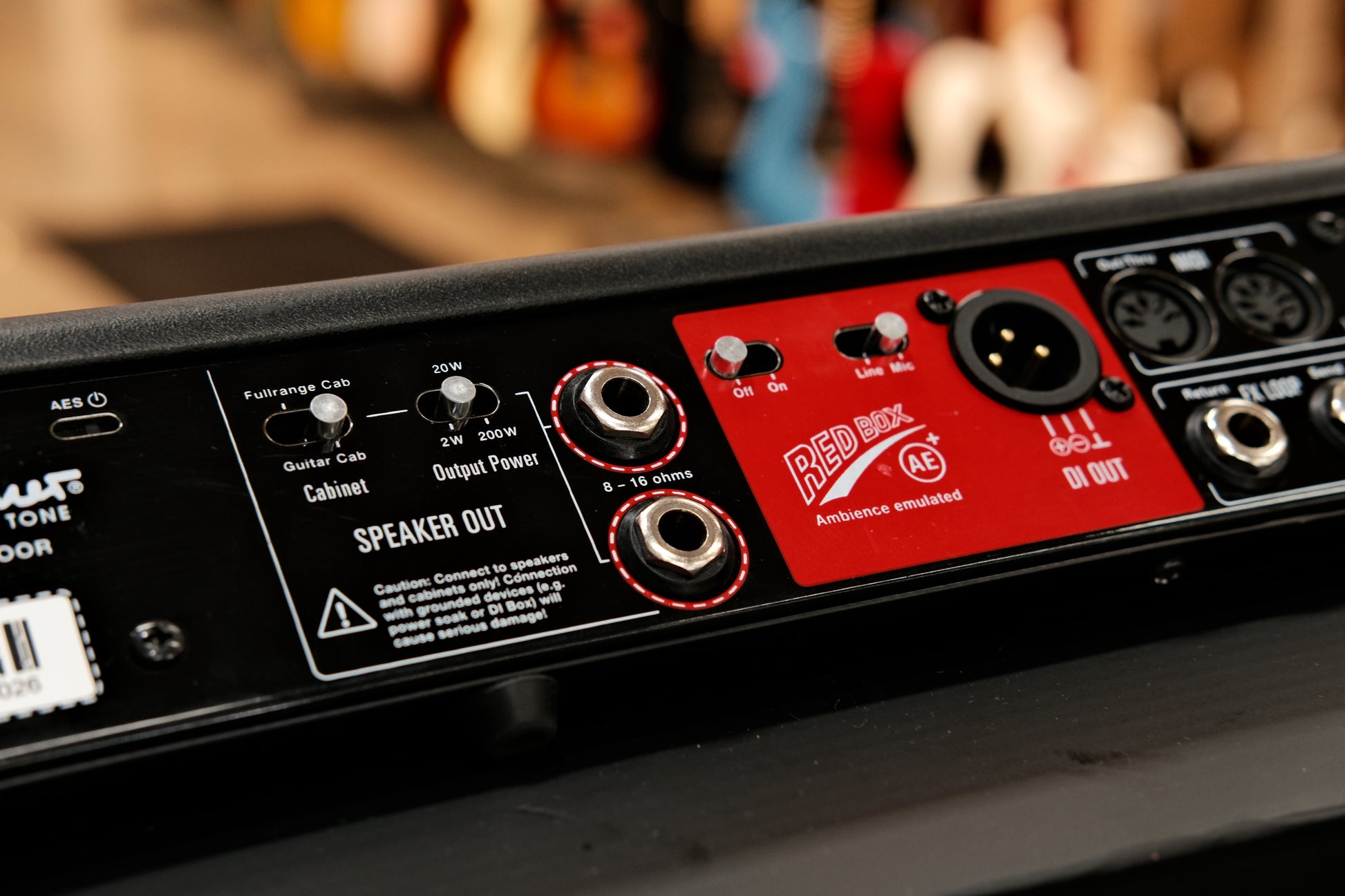 No Box / Ex-Display - Hughes and Kettner Black Spirit 200W Floor Unit