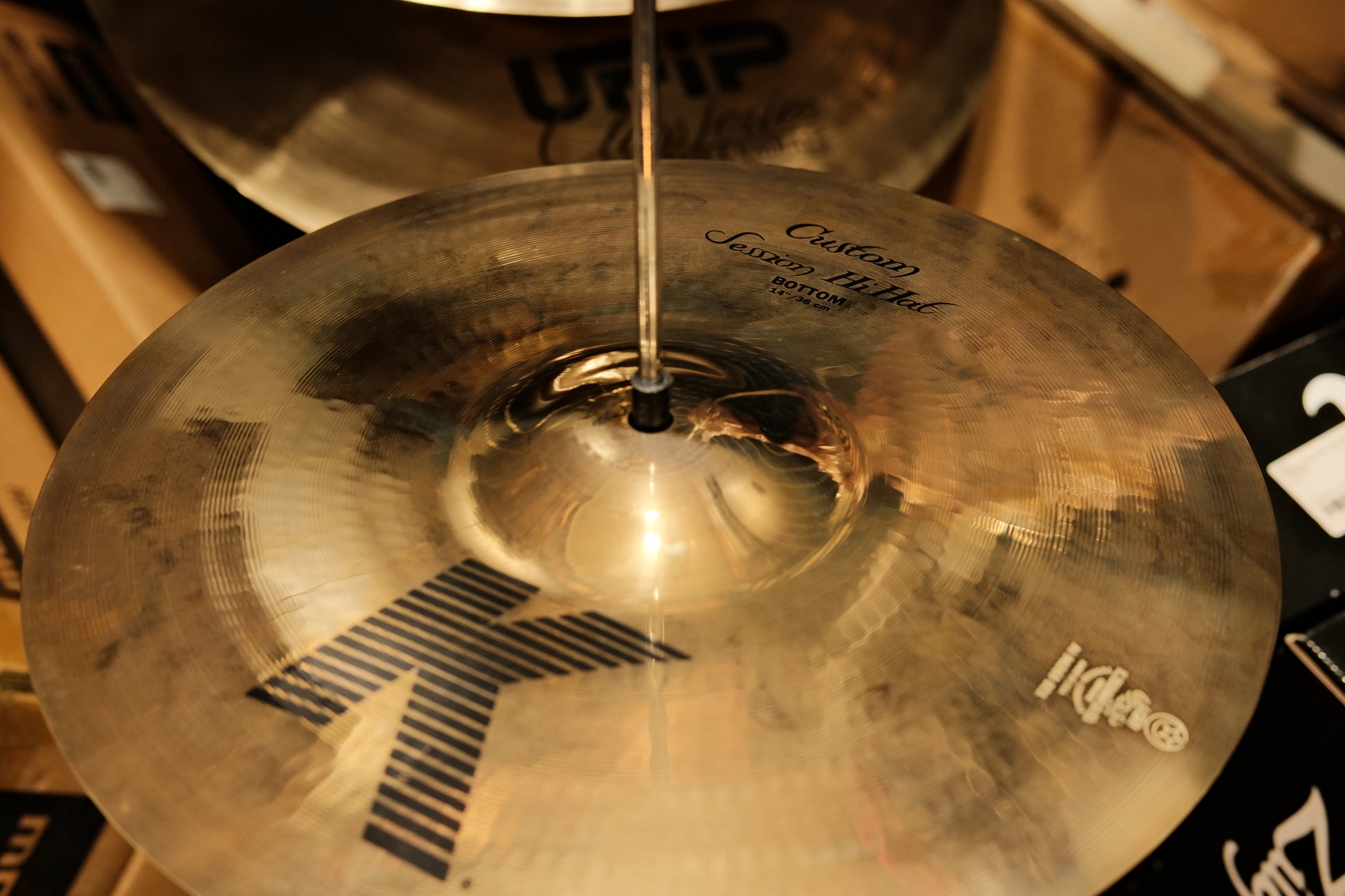 Zildjian K Custom Session 14" Hi-Hat - Pre-Owned